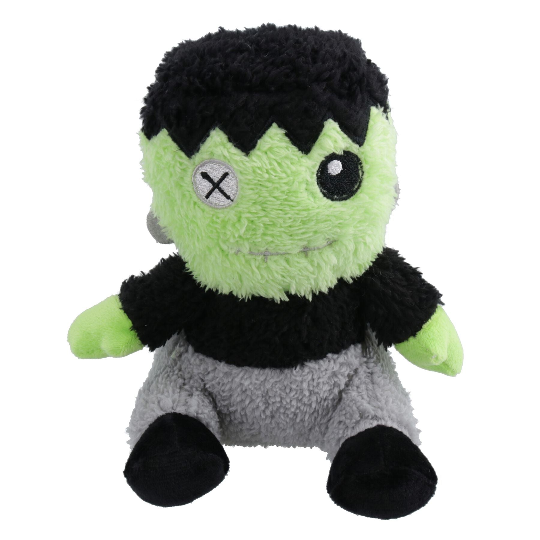 Jouet en peluche couineur pour chien et chiot, petit cadeau d'Halloween, jouet de jeu Frankenstein réconfortant