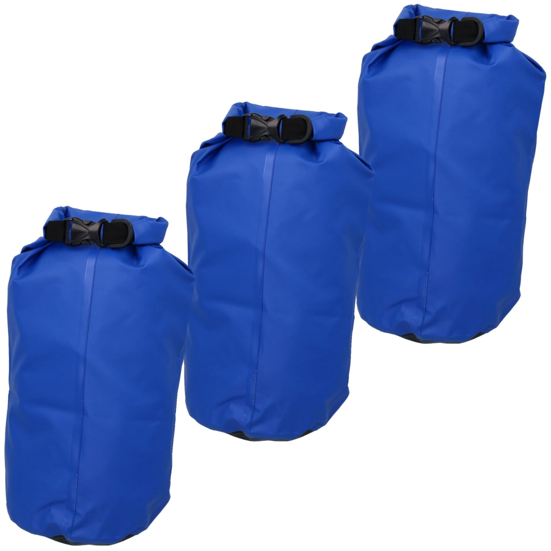 3pk Professional Dry Bags XL 59L Waterproof Boat Kayak Sailing Storage Sack PVC