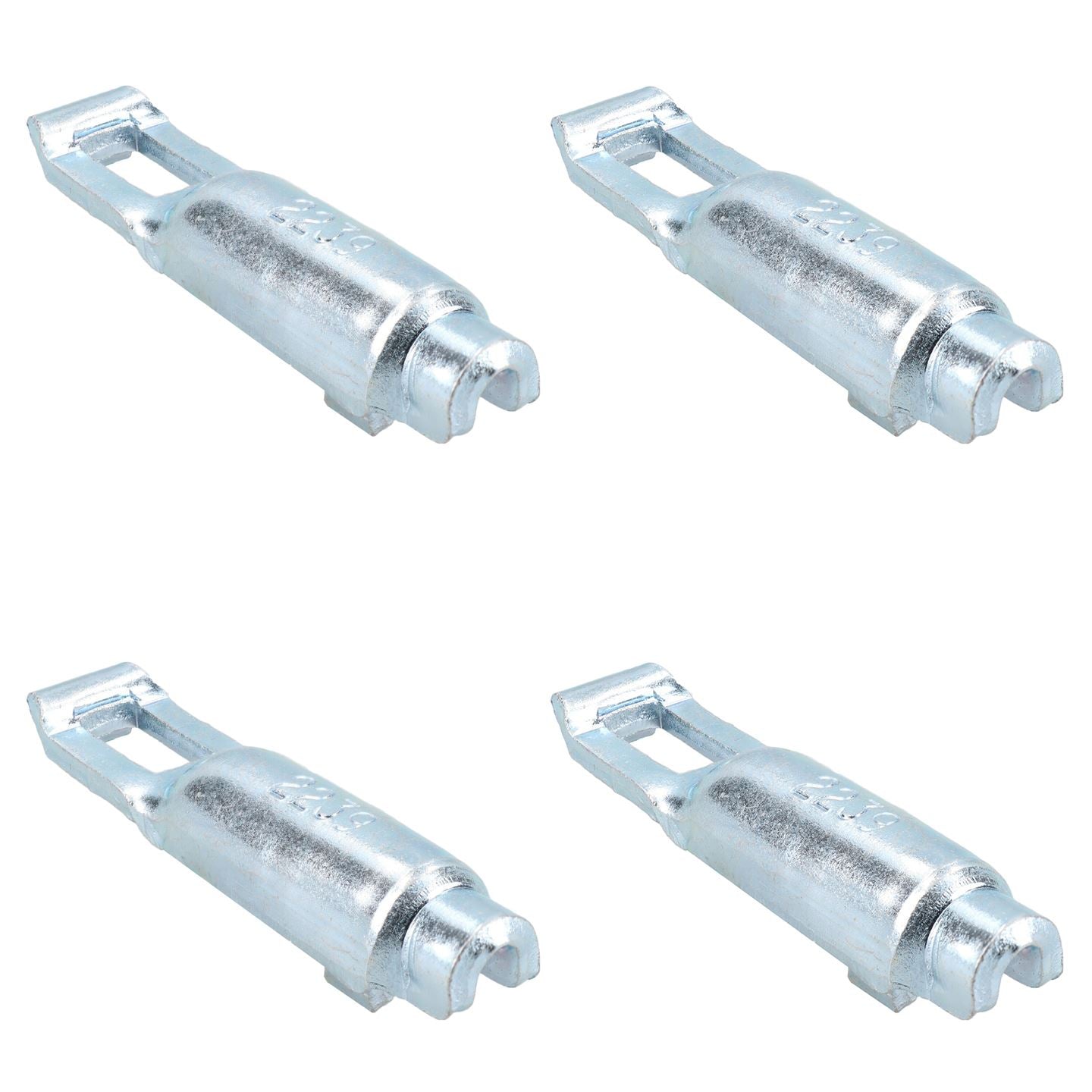 4er Pack Bowdenzug Anhänger Caravan Bremskabel Öse Torpedo Anschluss Alko Style