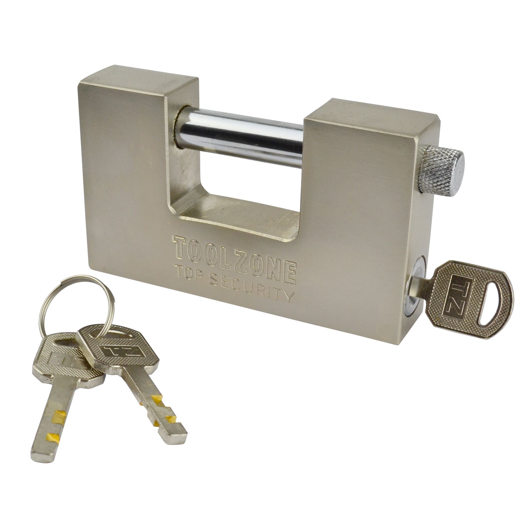 Rollladen-Vorhängeschlösser, Container-Tür-Vorhängeschloss, Sicherheitsschloss, solides Schuppenschloss, 3 Schlüssel