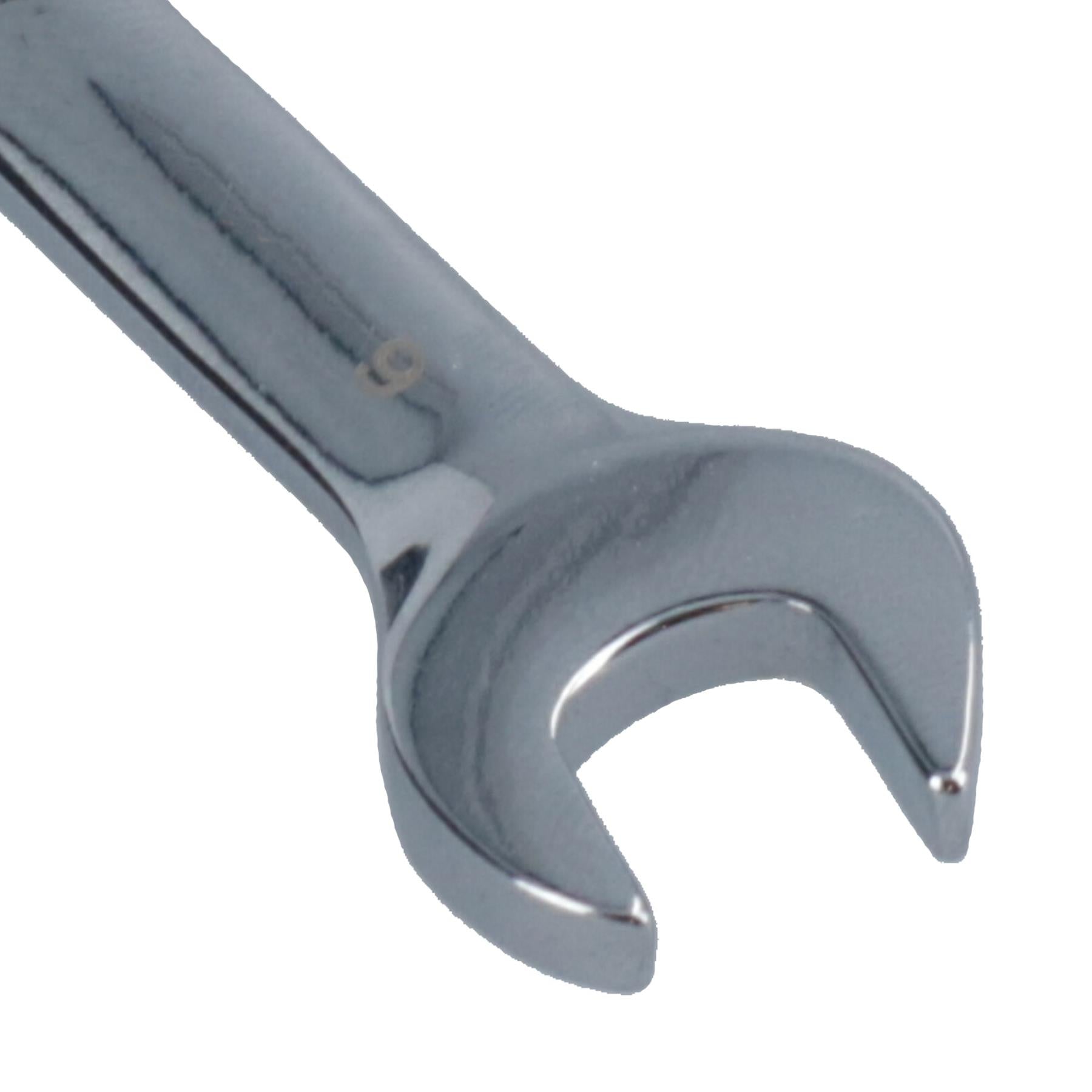 Jeu de clés mixtes à cliquet flexibles courtes métriques MM 8 mm – 19 mm