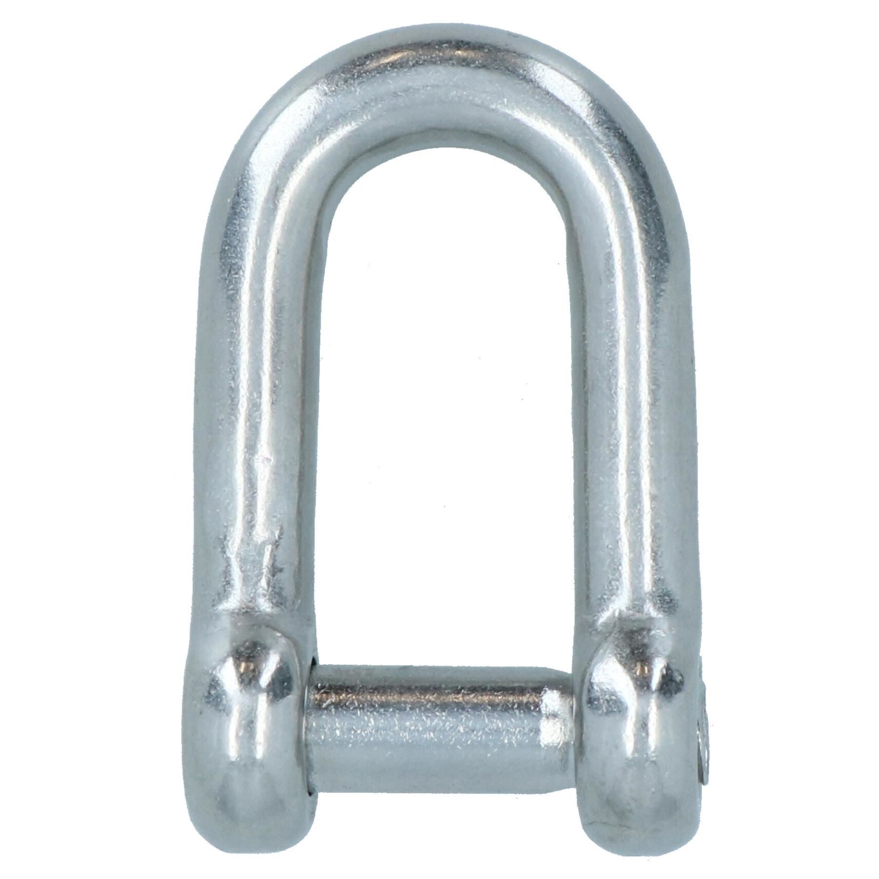 Countersunk Pin Dee Shackle 12mm Hex Socket Rigging Link Stainless Steel 316