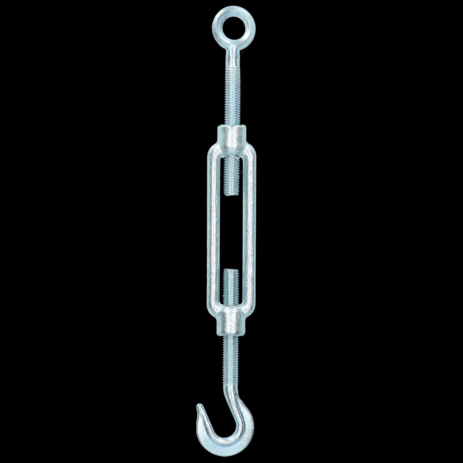 Straining Screw / Turnbuckle Hook to Eye Galvanised Rigging M10