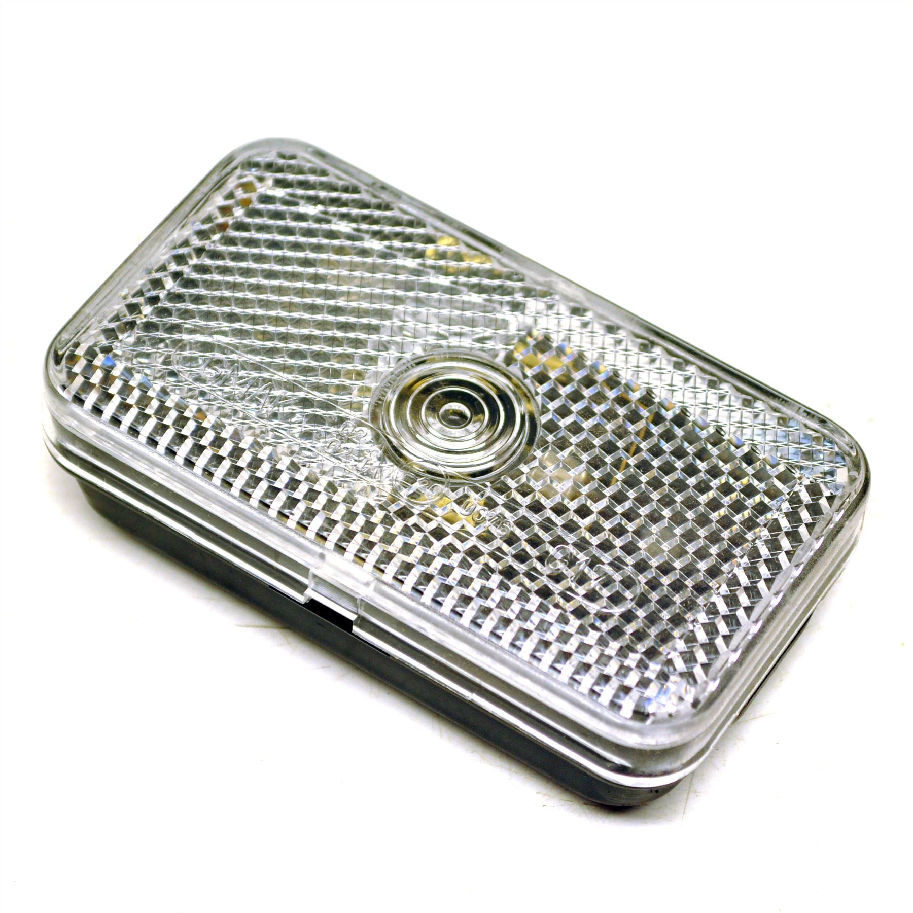 Mini Front Marker Light for Trailer, Caravan White Clear Lamp TR146
