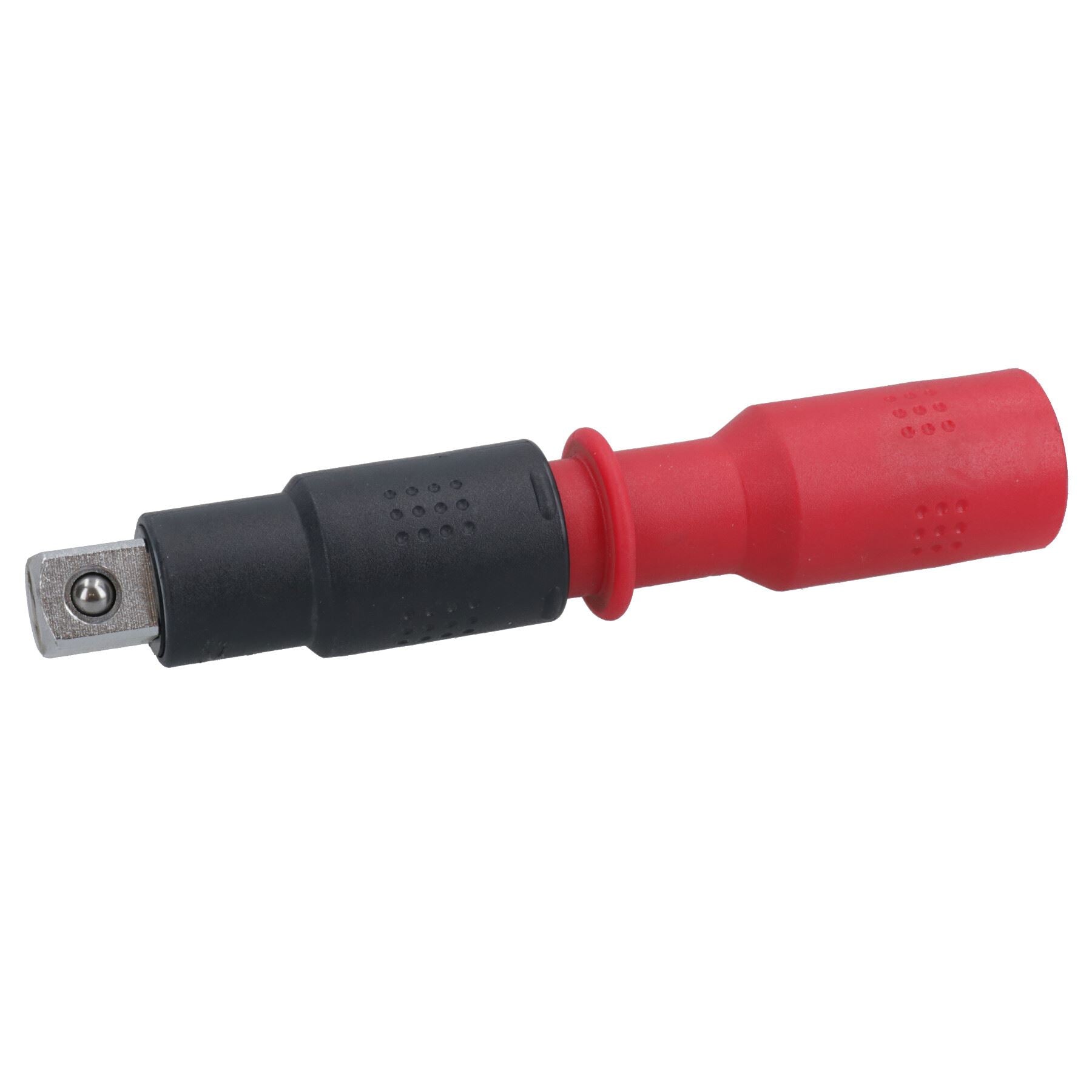 1/2-Zoll-Antrieb, VDE-Spritzguss-Isolierung, VDE-Steckschlüssel-Verlängerung, 5 Zoll (125 mm),