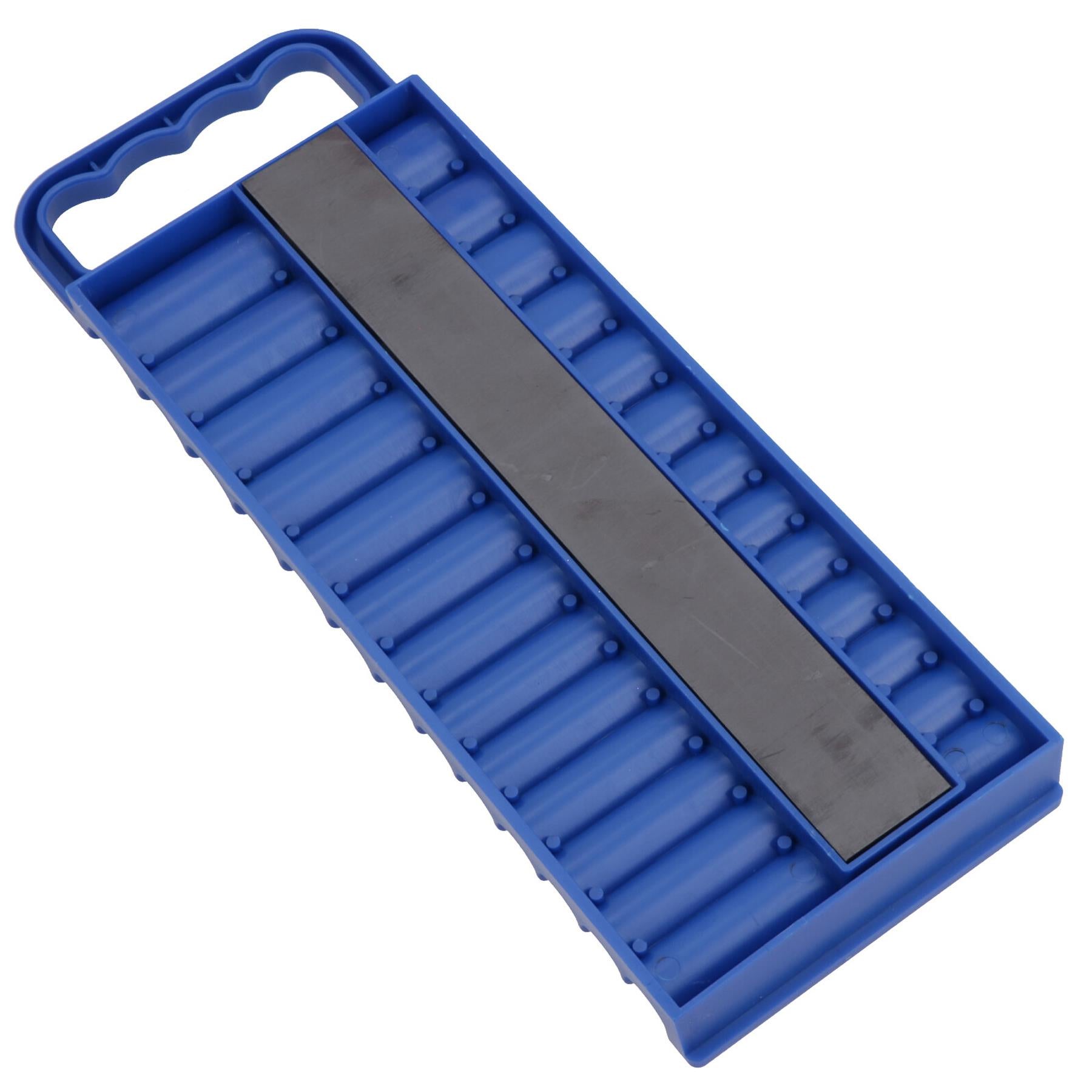 Magnetic Socket Holder Storage Carry Handle Mixed Drive Shallow + Deep 3pc