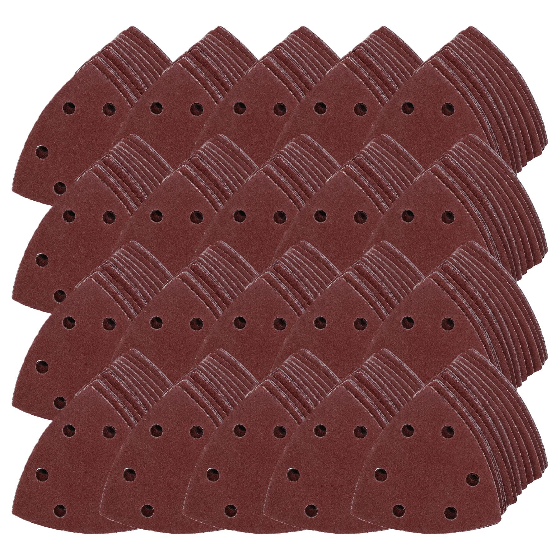 90 mm Dreieck-Schleifscheiben-Pads mit Klettverschluss, Körnung 120