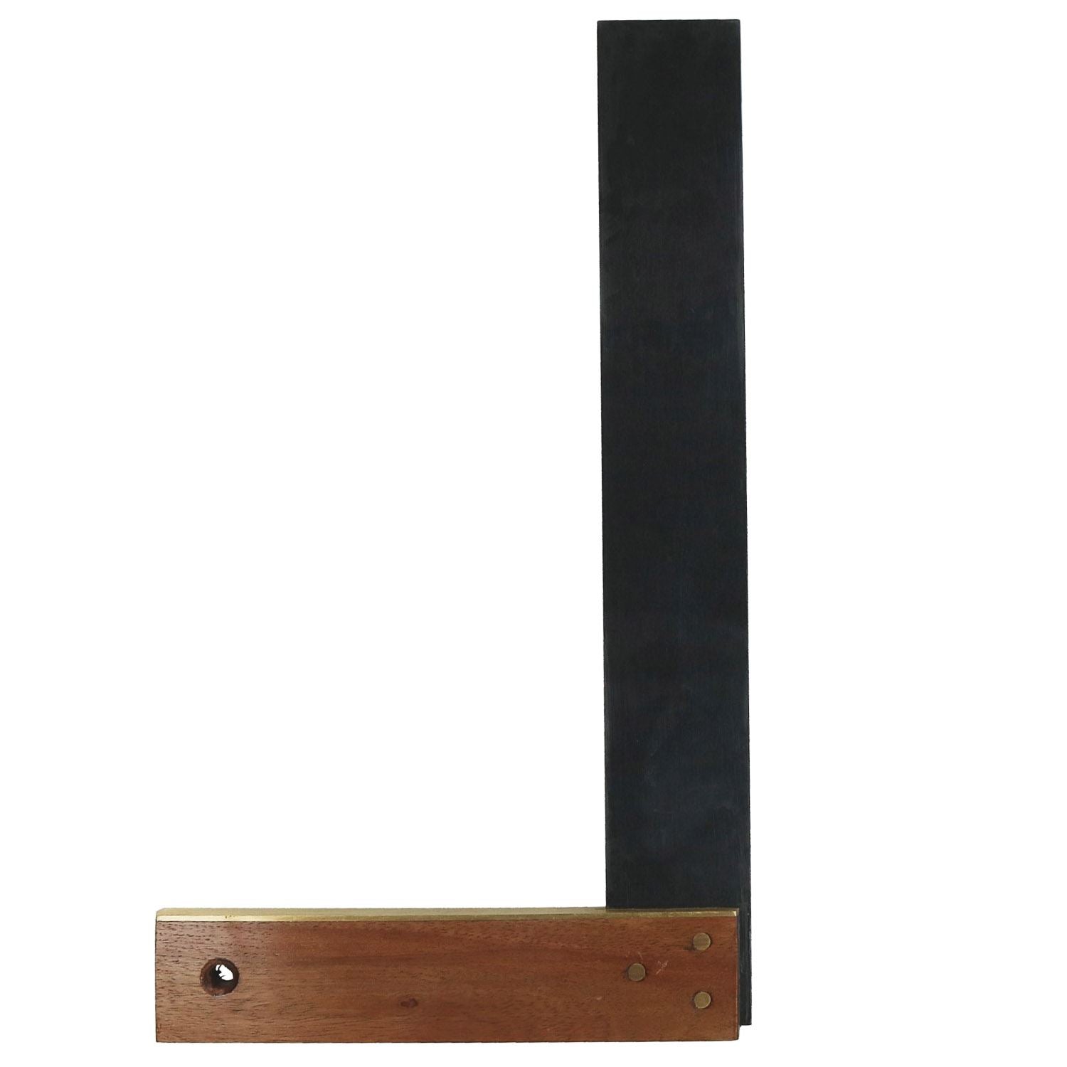 12" (300 mm) Hartholz-Anschlagwinkel, Präzisions-Dreieckswinkel, rechtwinklig