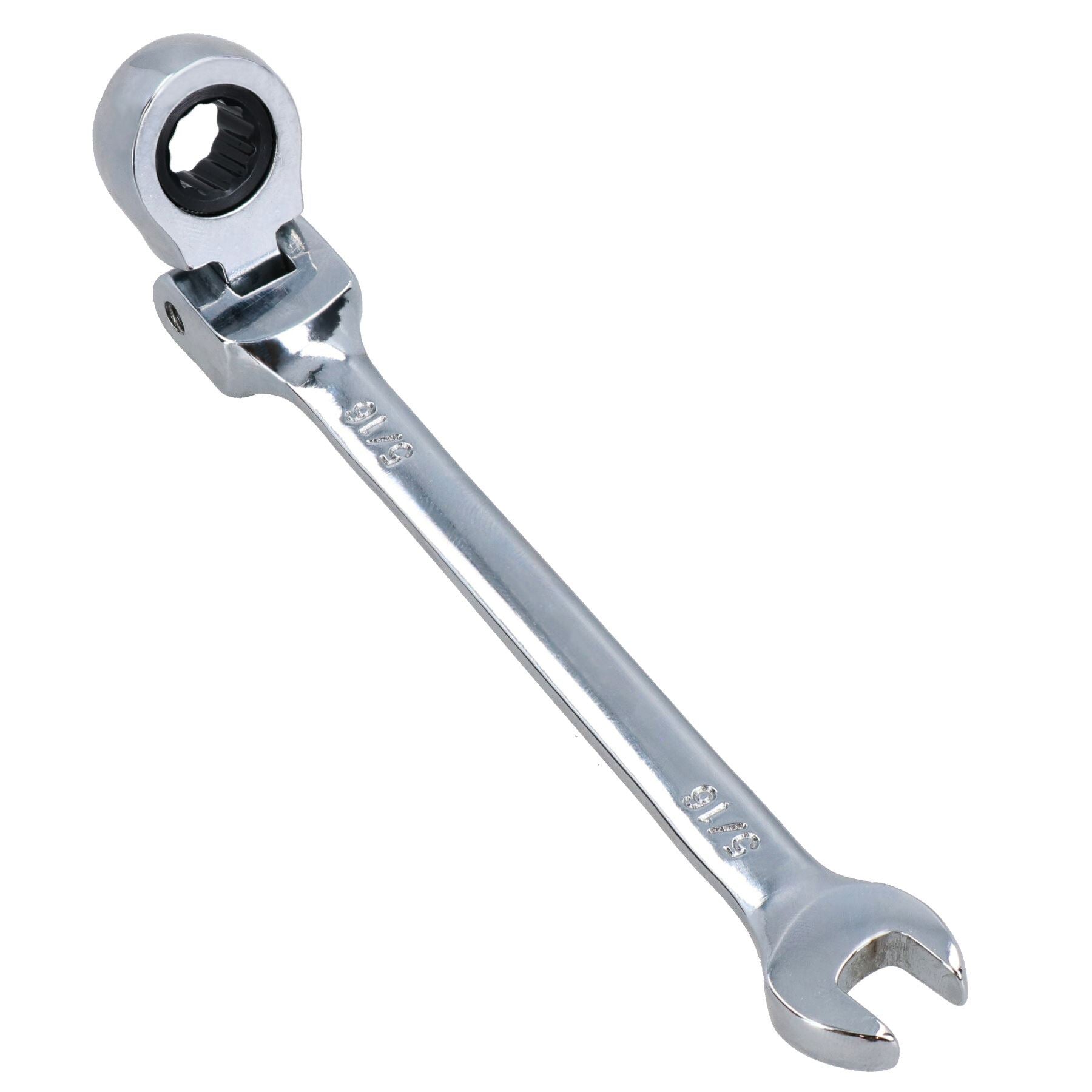 Clé mixte à cliquet à tête flexible impériale AF SAE 5/16 po