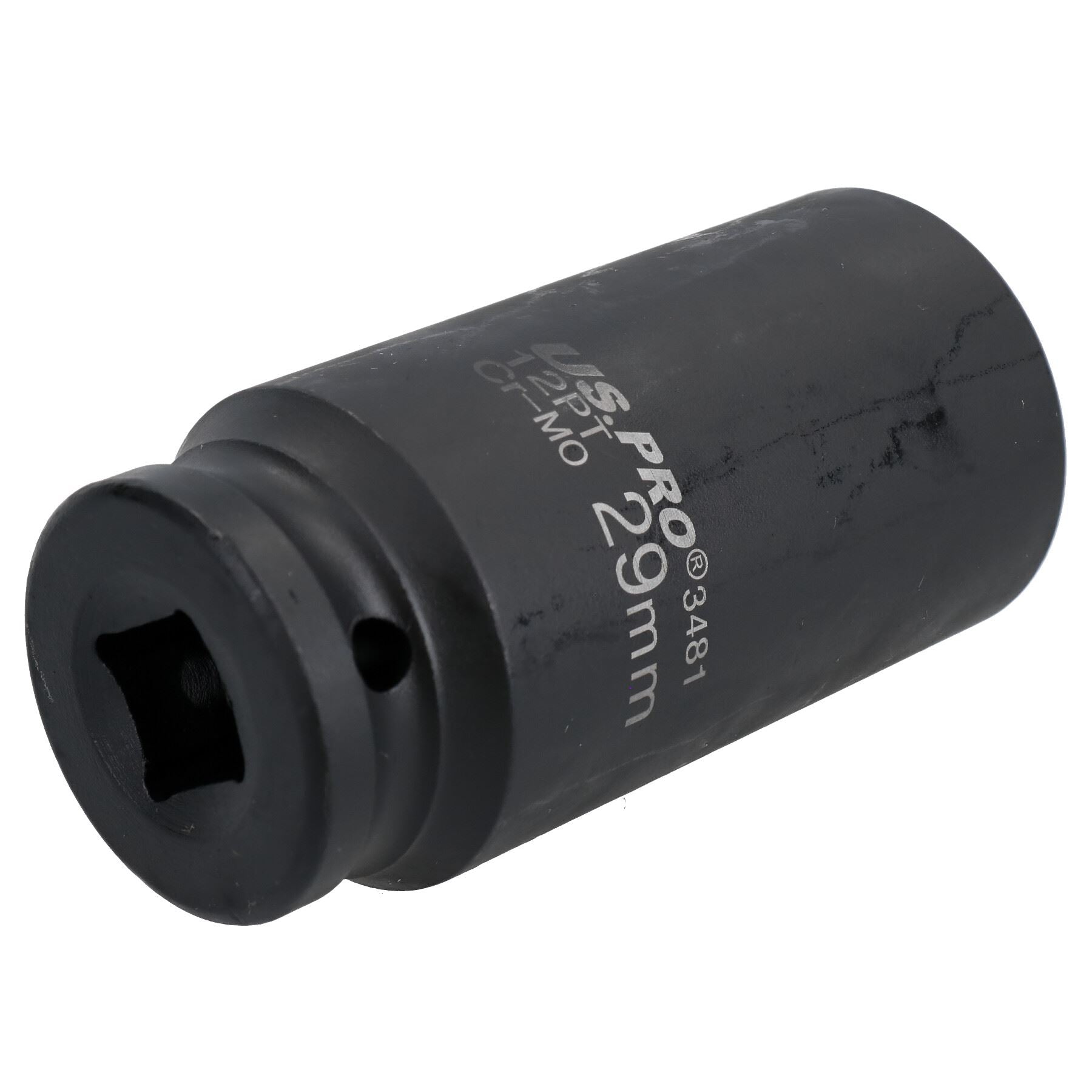 Douille pour écrou d'essieu de moyeu arrière profond métrique 29 mm, entraînement 1/2 po, 12 pans, bi-hexagonale