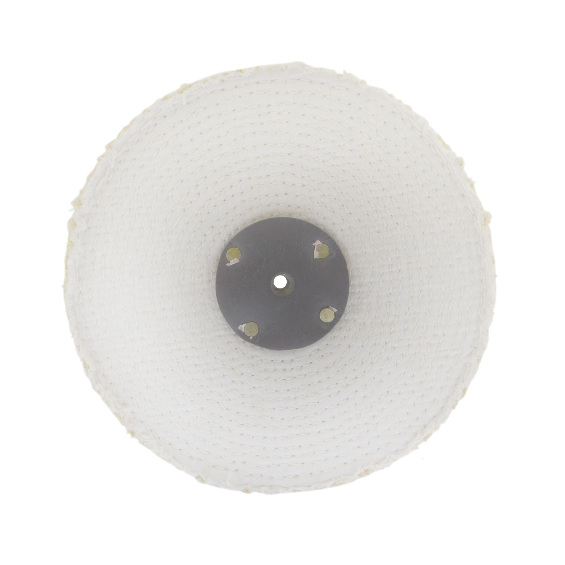 Coarse Sisal Fast Cut Buffing Polishing Mop 8" x 2" 4 Section 1st Stage Metal