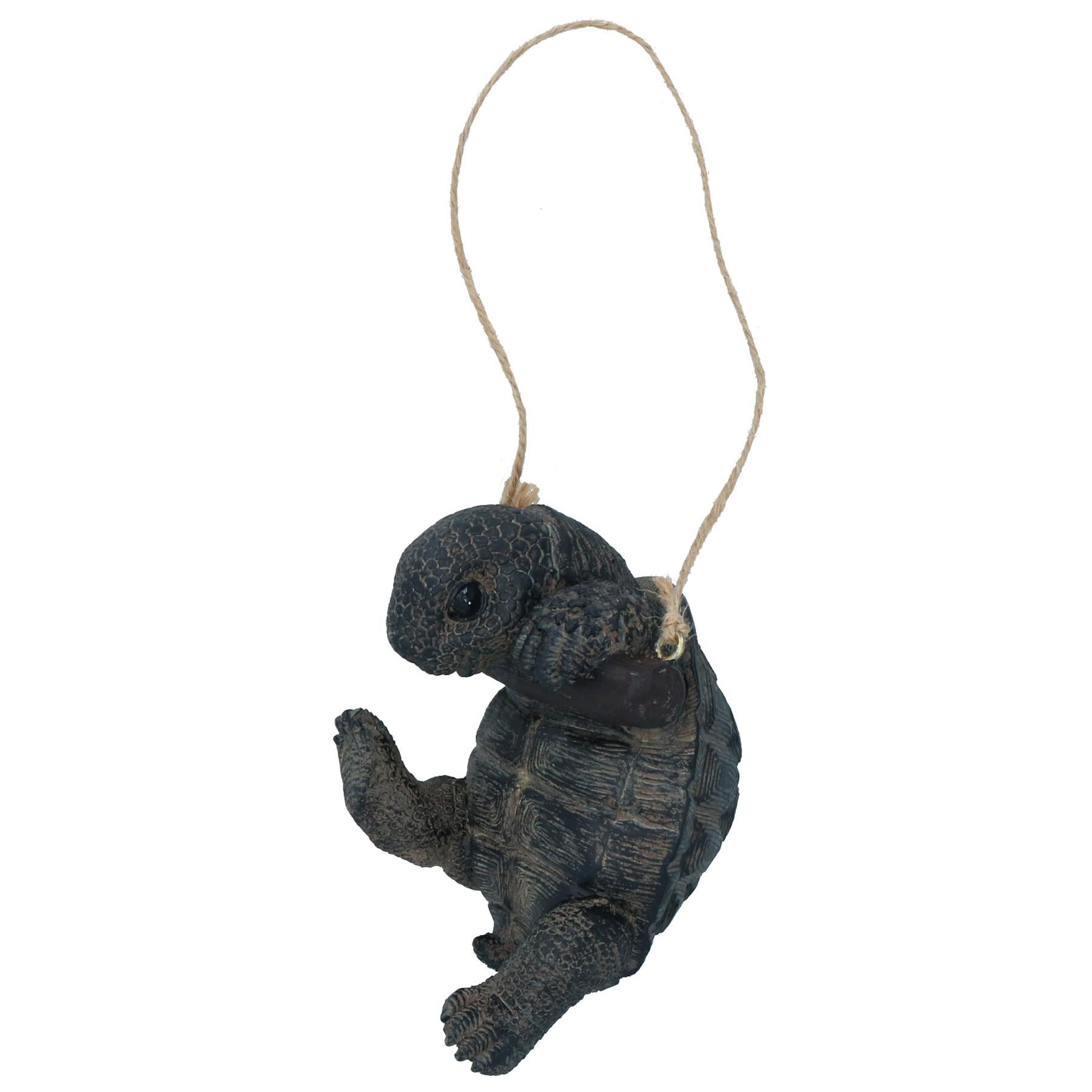 Climbing Tortoise Turtle Hanger Garden Tree Home Ornament Statue Sculpture