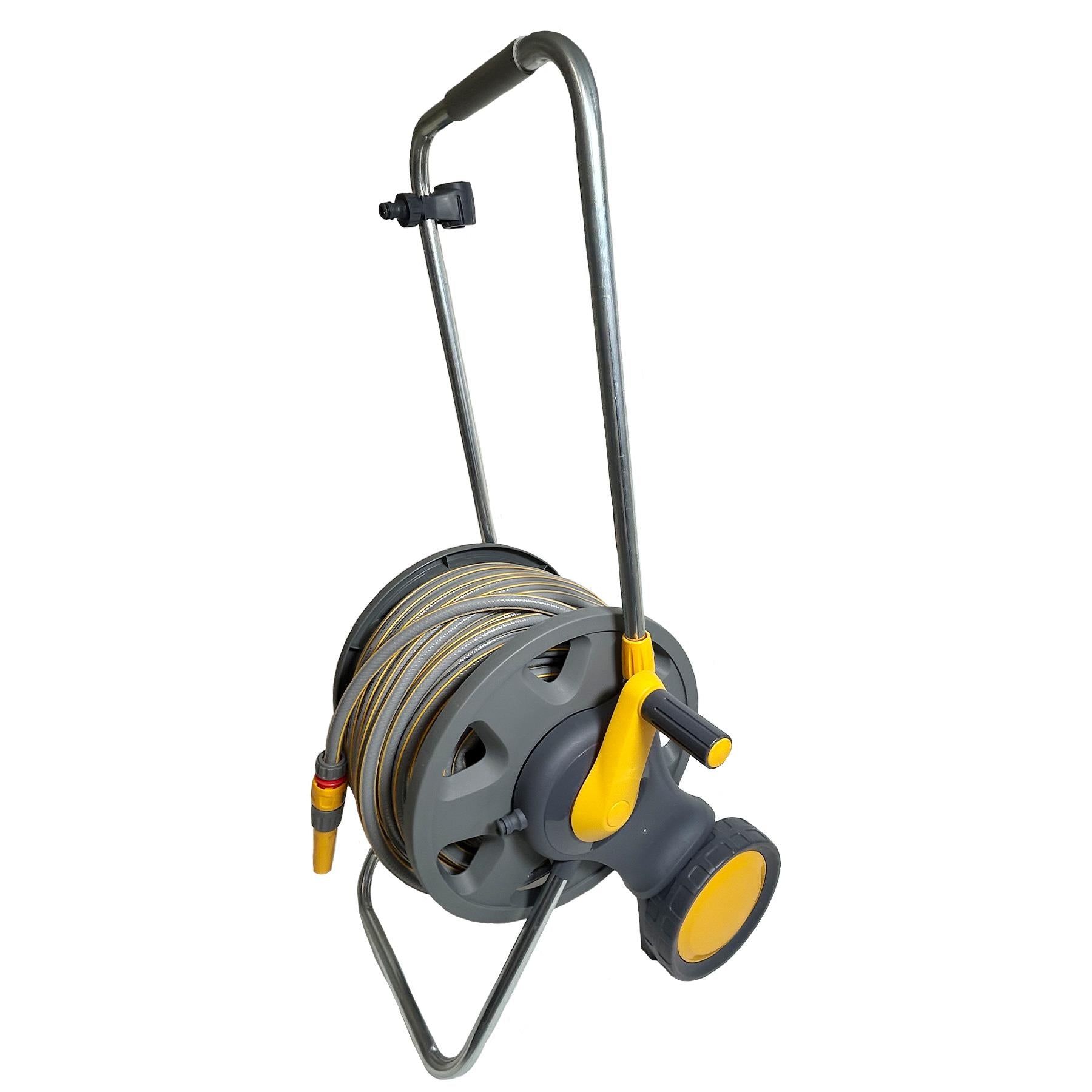 Hozelock Assembled Hose Cart with Hose Garden Watering 50 Metres / 160 Feet