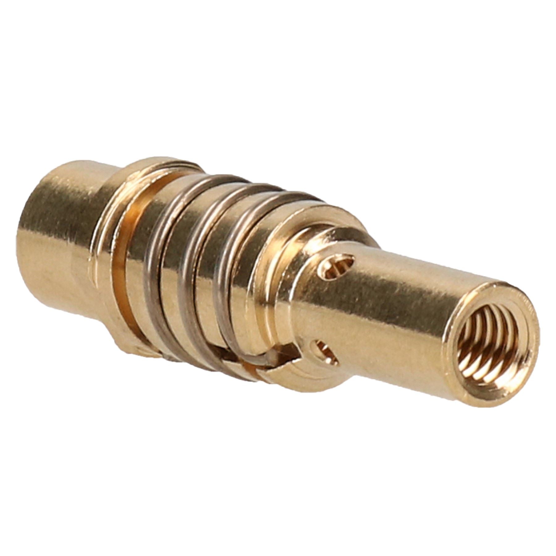 Adaptateur de pointe de torche de soudage Mig, filetage à gauche et support de carénage à ressort MB15
