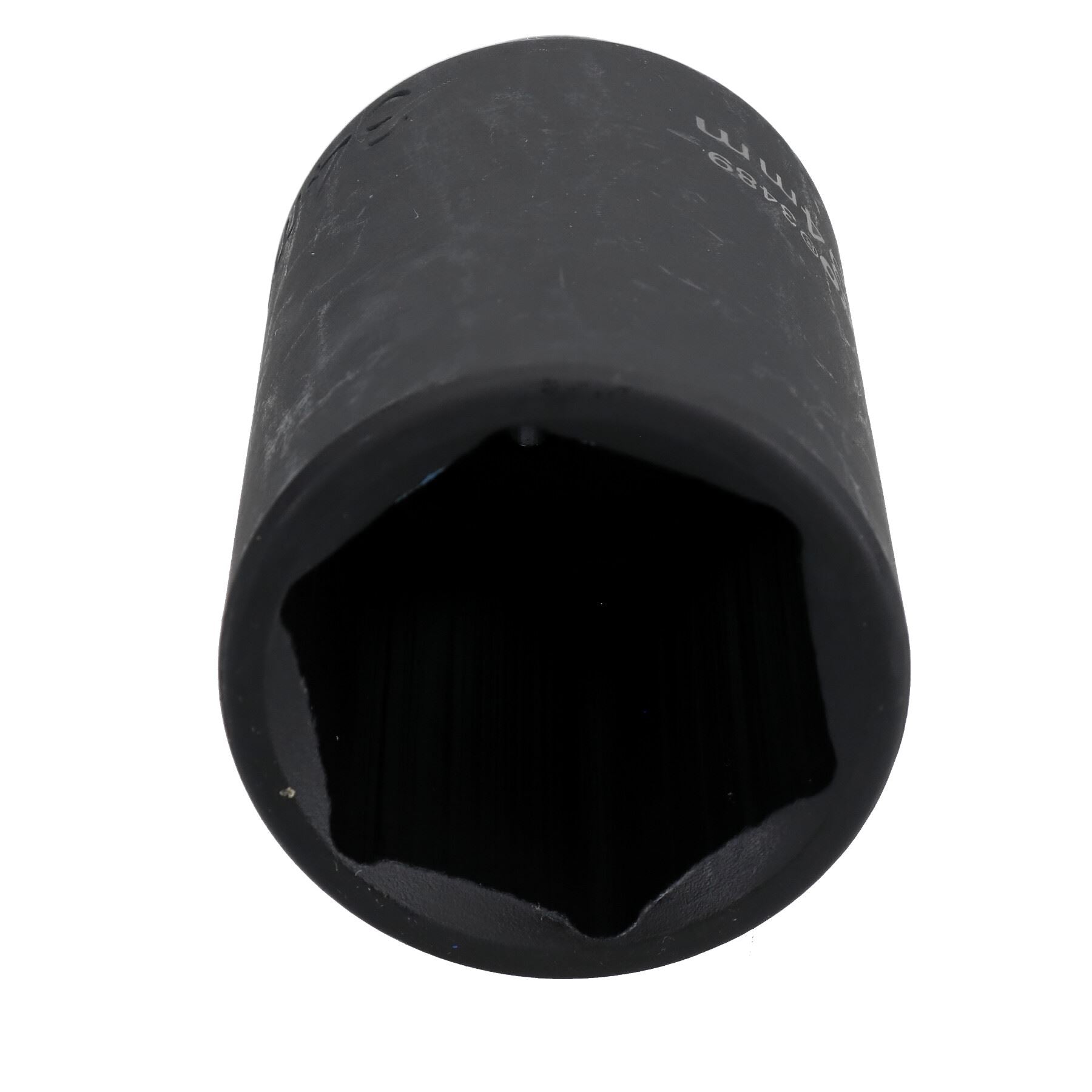 34 mm metrischer 1/2"-Antrieb, tiefe Hinterradnaben-Achsmuttern-Steckschlüssel, 6-seitig, Einzelsechskant