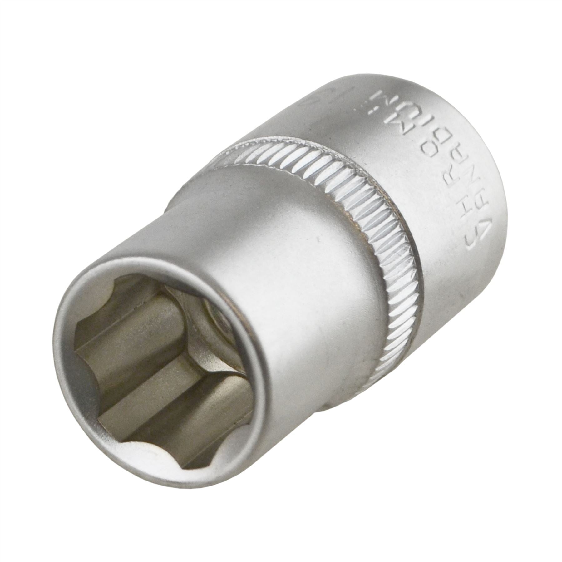 Douille à 6 pans 13 mm 1/2" Super Lock métrique peu profonde CRV à poignée moletée TE800