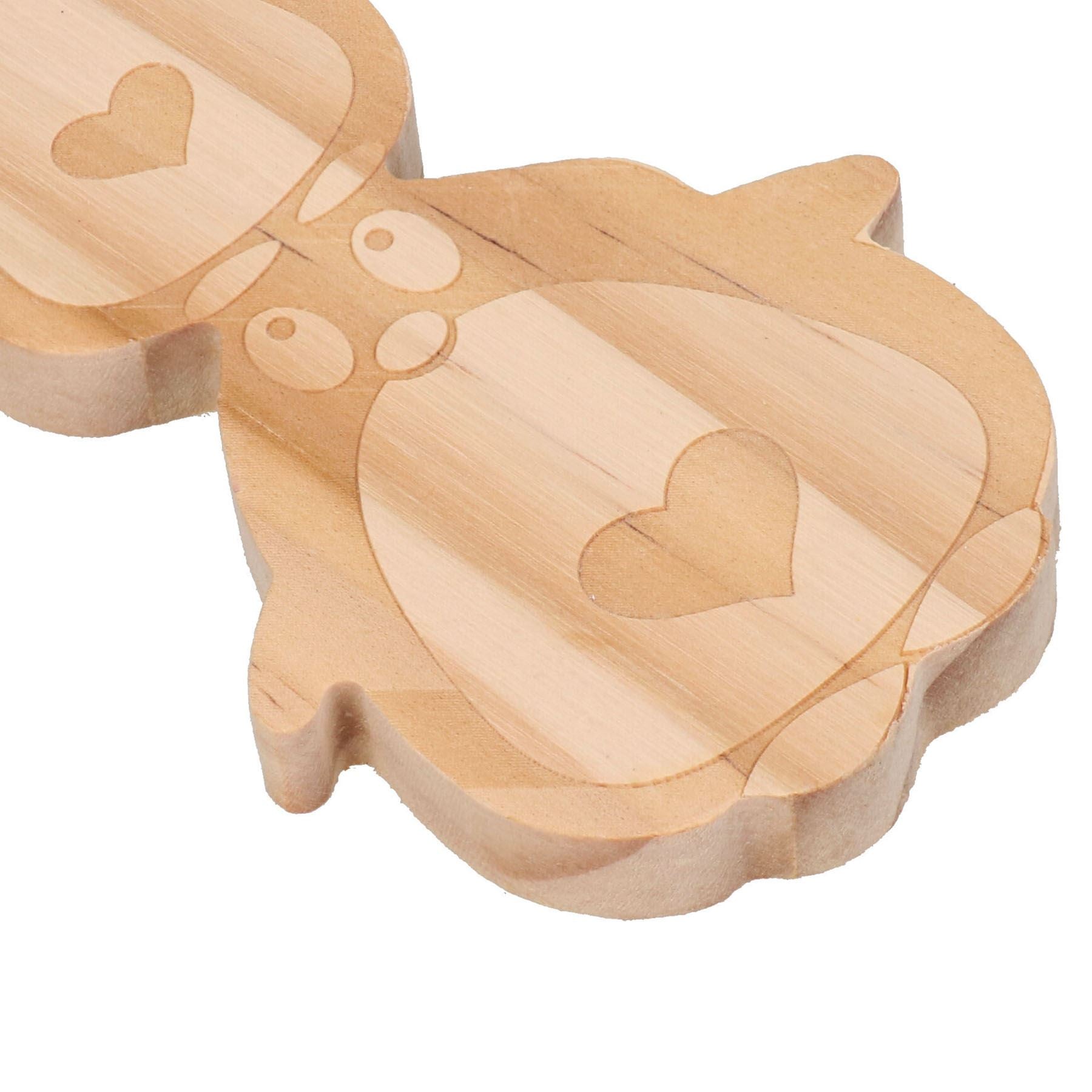 Petits animaux Pingouin Trio Gnaw Bloc à ronger en bois de Noël Cadeau
