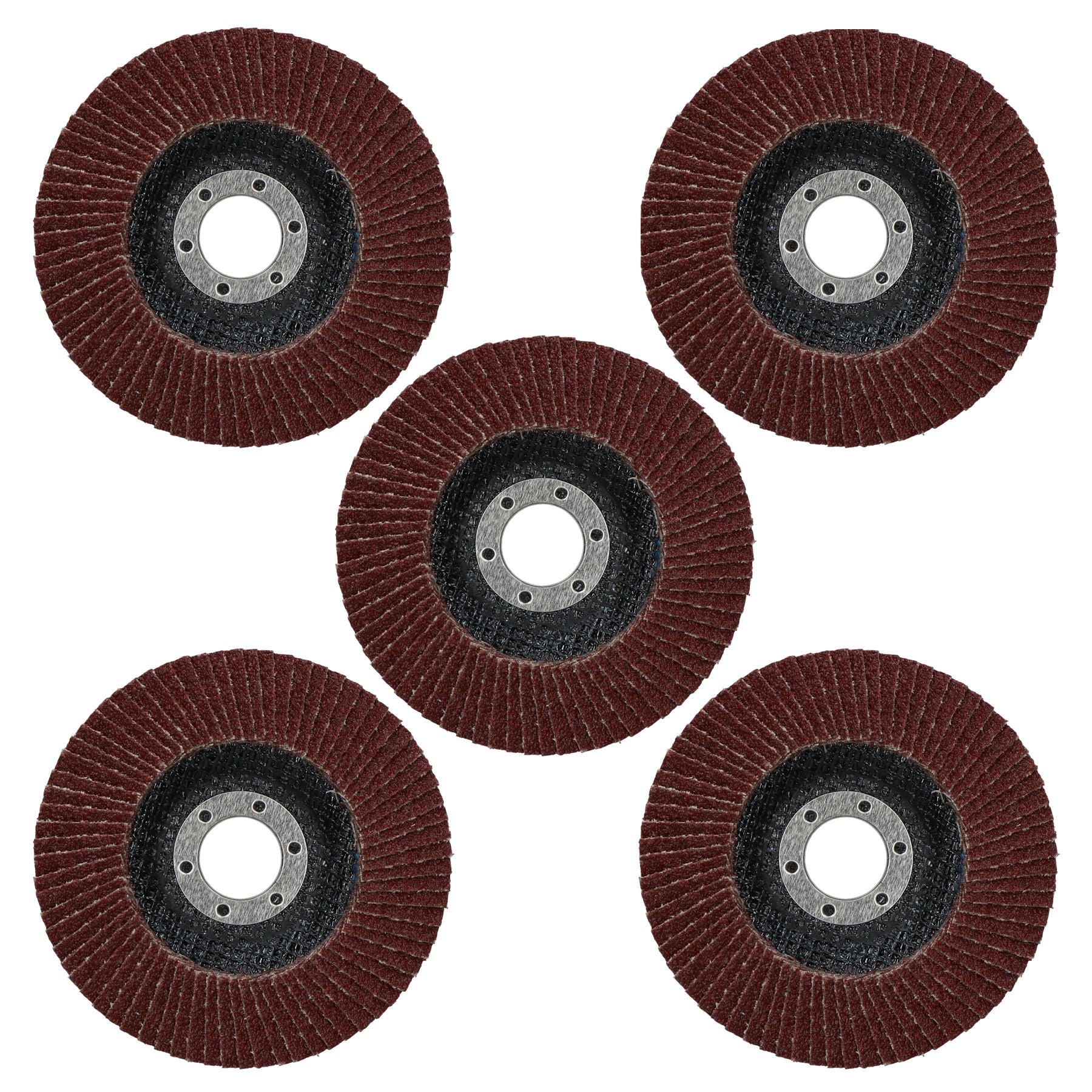 40 / 60 / 80 Grit Flap Discs Schleifen Schleifen Für 4-1/2 "Winkelschleifer