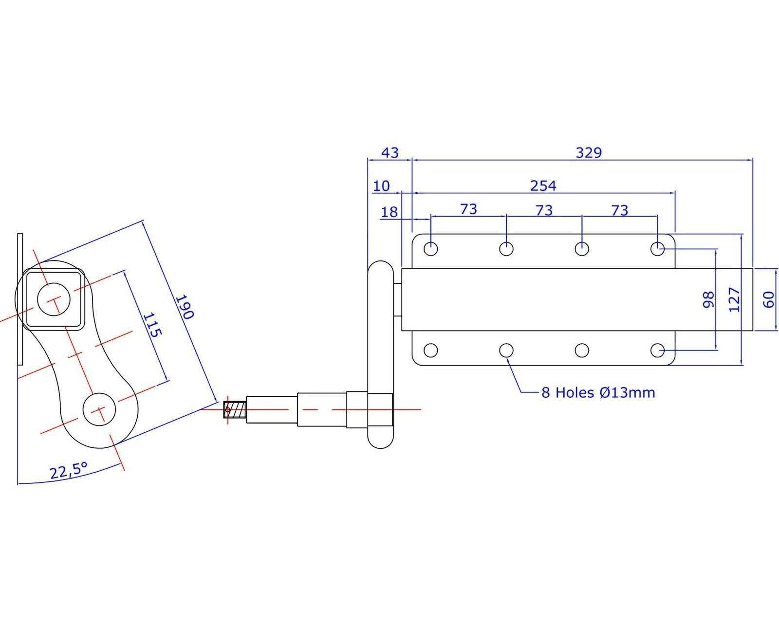 750kg Commercial Independent Trailer Suspension Units & Hubs PAIR TRSP30_32