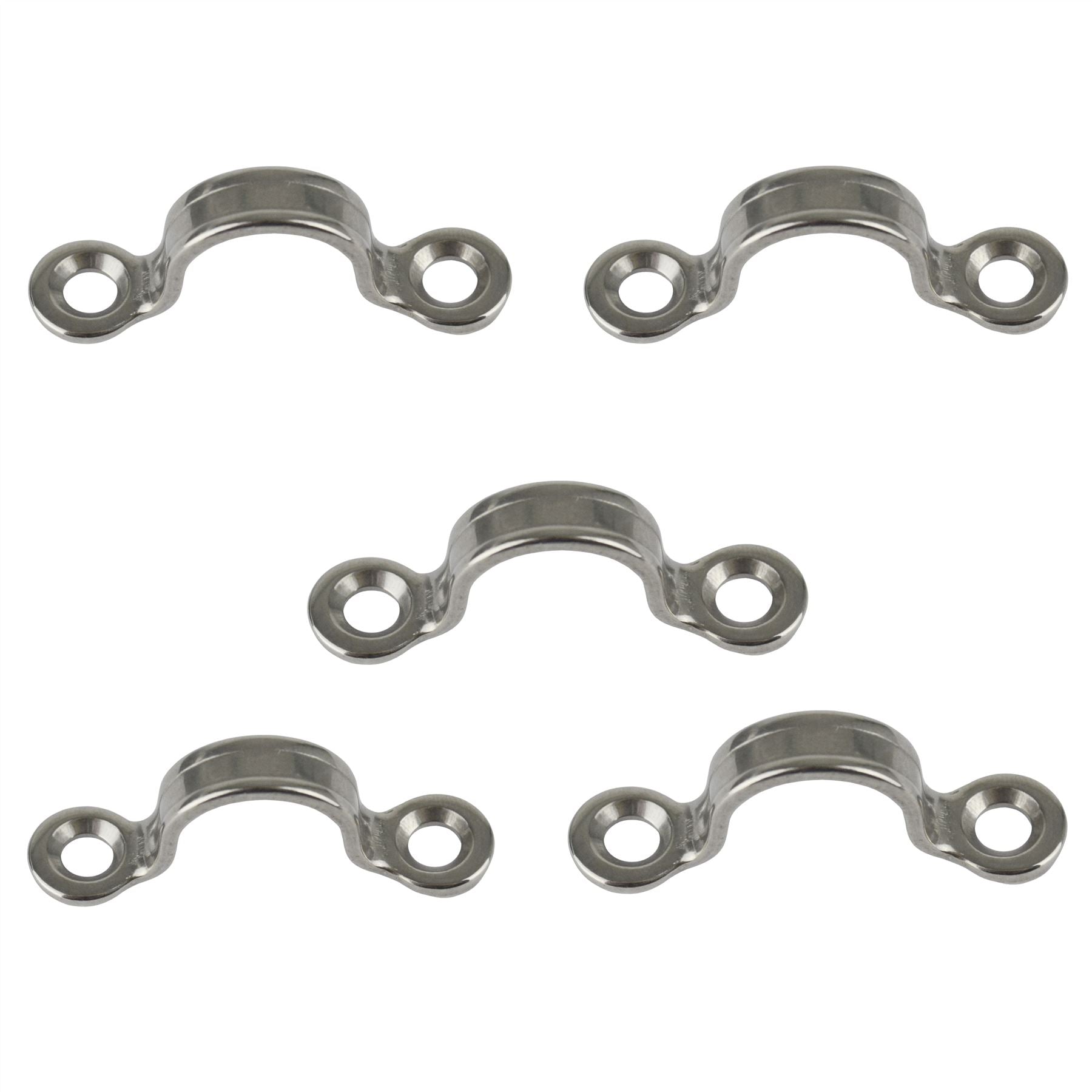 Anneaux de fixation pour pare-battage en tôle d'acier inoxydable de 10 mm/13 mm de qualité marine