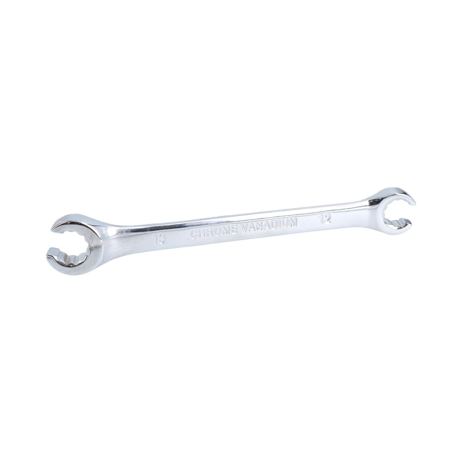 12 + 13 mm Ringmaulschlüssel mit Überwurfmutter, 175 mm, Chrom-Vanadium-Stahl