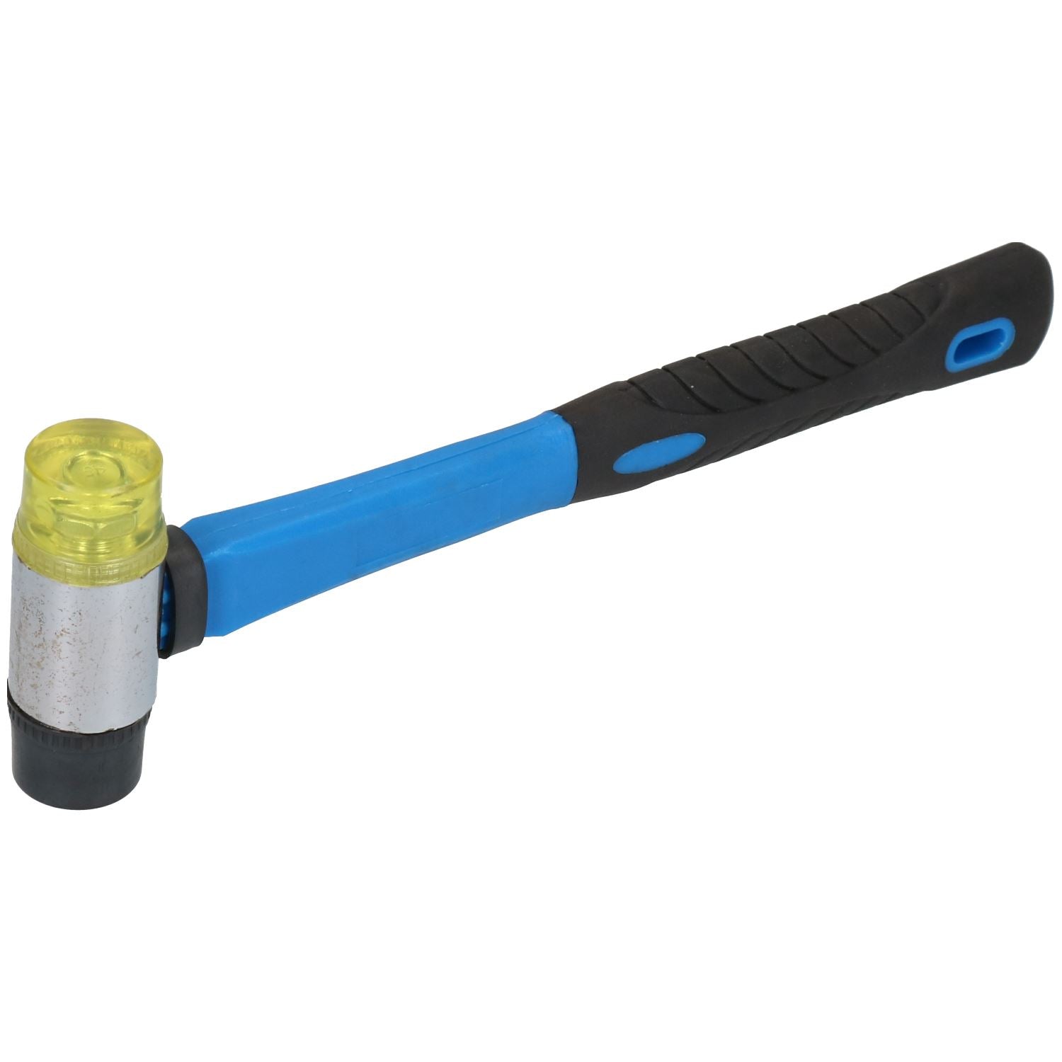 30mm Rubber & Nylon Mallet Fibre Handle Jewellers Hammer Window Glazing