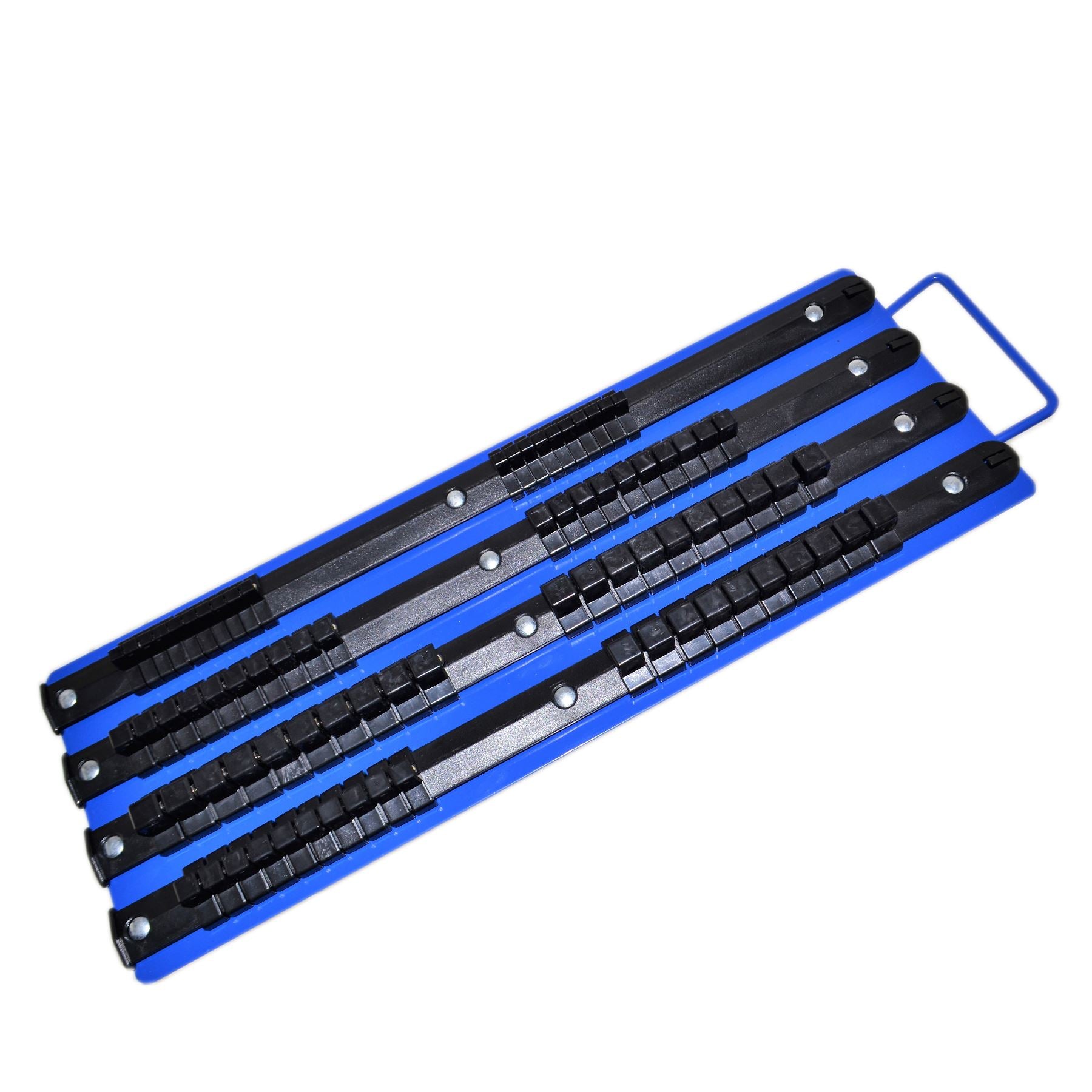 Support de douilles pour rail de rangement pour entraînement 1/4", 3/8" et 1/2", 80 pièces