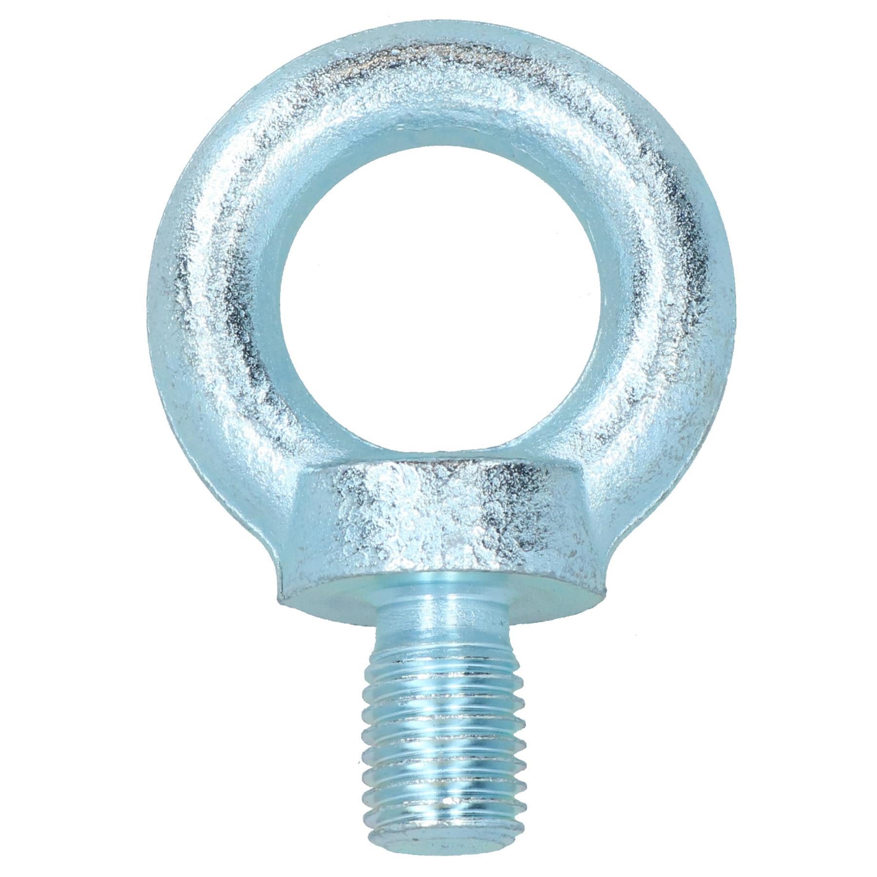 6mm - 48mm Lifting Eyes Eyebolt Ring Zinc Plated 0.07 Ton - 8.6 Ton Capacity 1pc