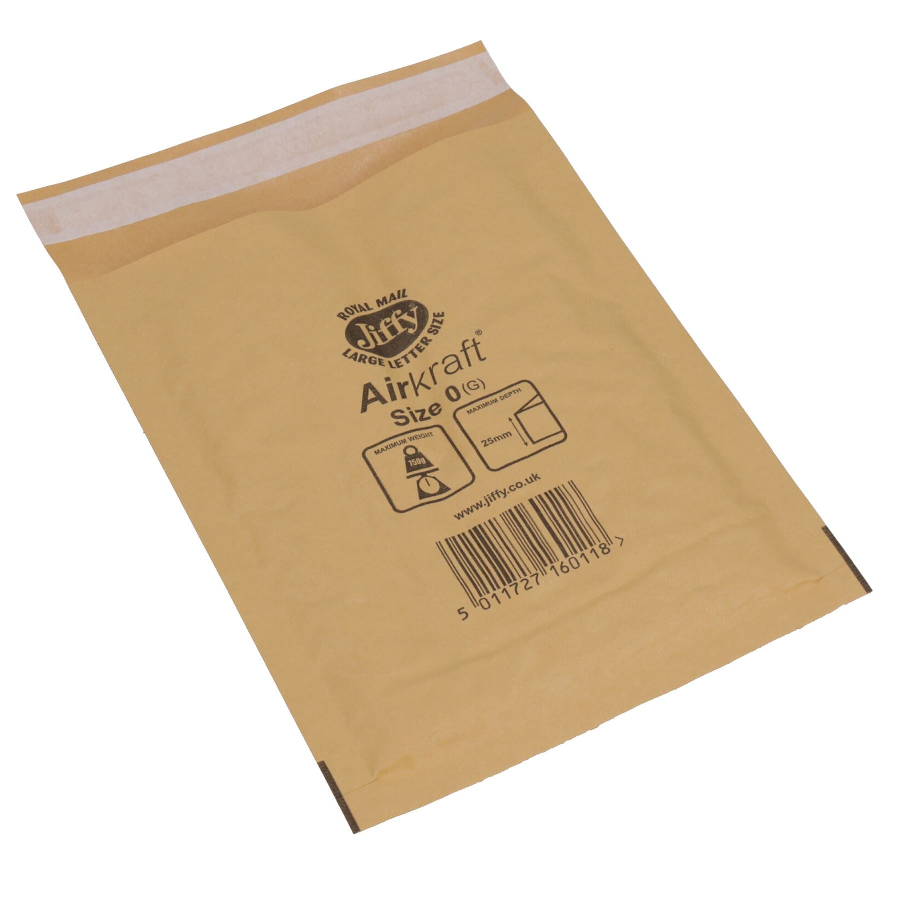 400pk Genuine Gold Jiffy Bag Airkraft Bubble Padded Mail Bag Envelope Size 0