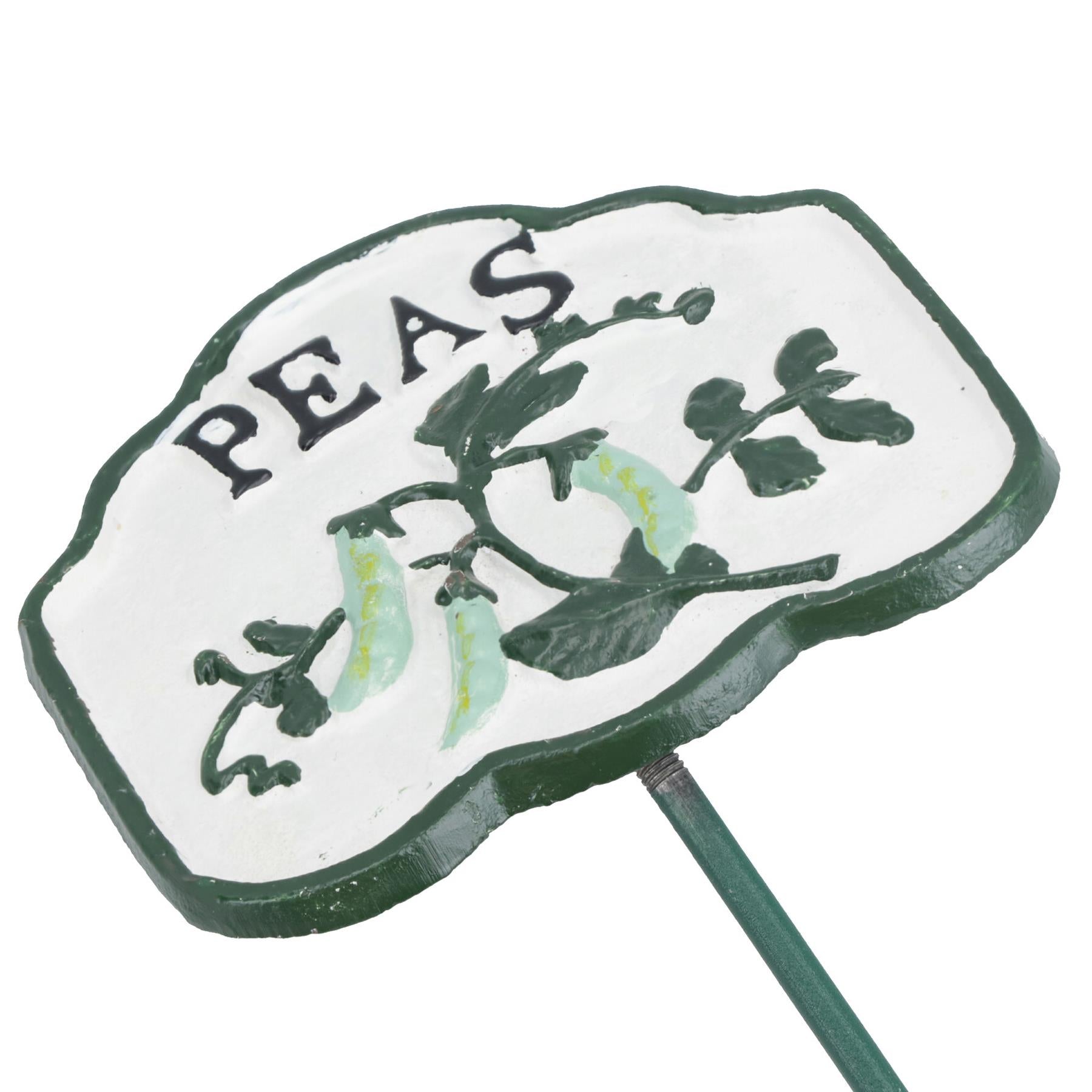 Vegetable Signs Markers Labels Cast Iron Plant Plaque Garden Yard Allotment