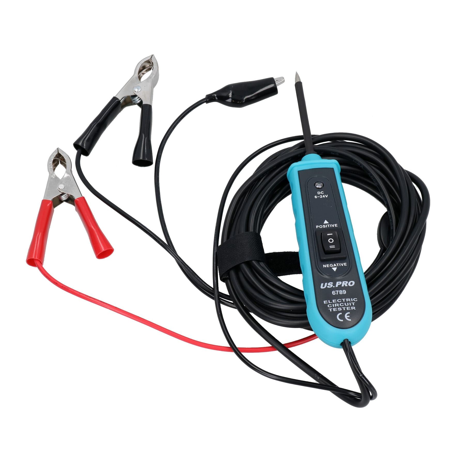 Power Powered Circuit Tester Lance Probe  6 - 24 Volts digital tester AT720