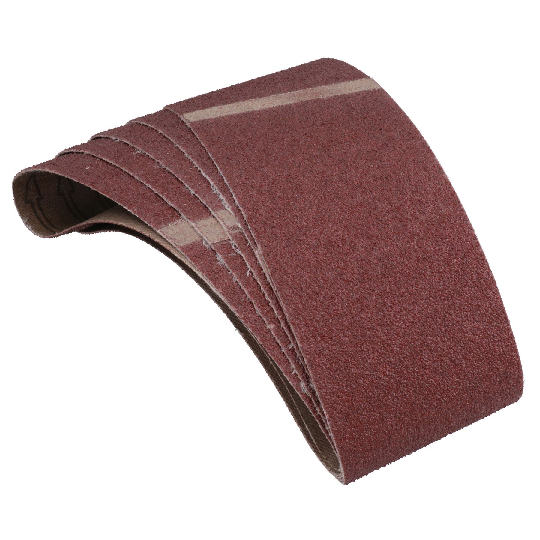 Disques abrasifs pour ponceuse à bande, grain mixte 40, 60, 80, 120, 75 mm x 457 mm