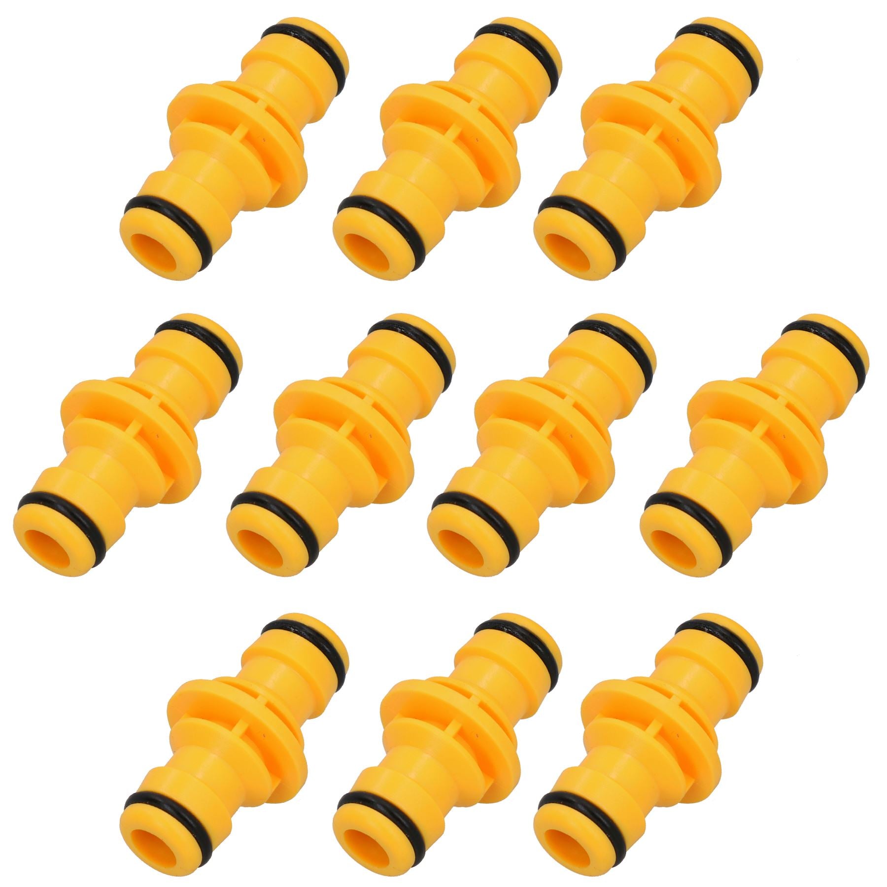 2-Wege-Stecker, gerade, Gartenschlauch, Wasserrohrverbinder, schnelle Verbindungskupplung