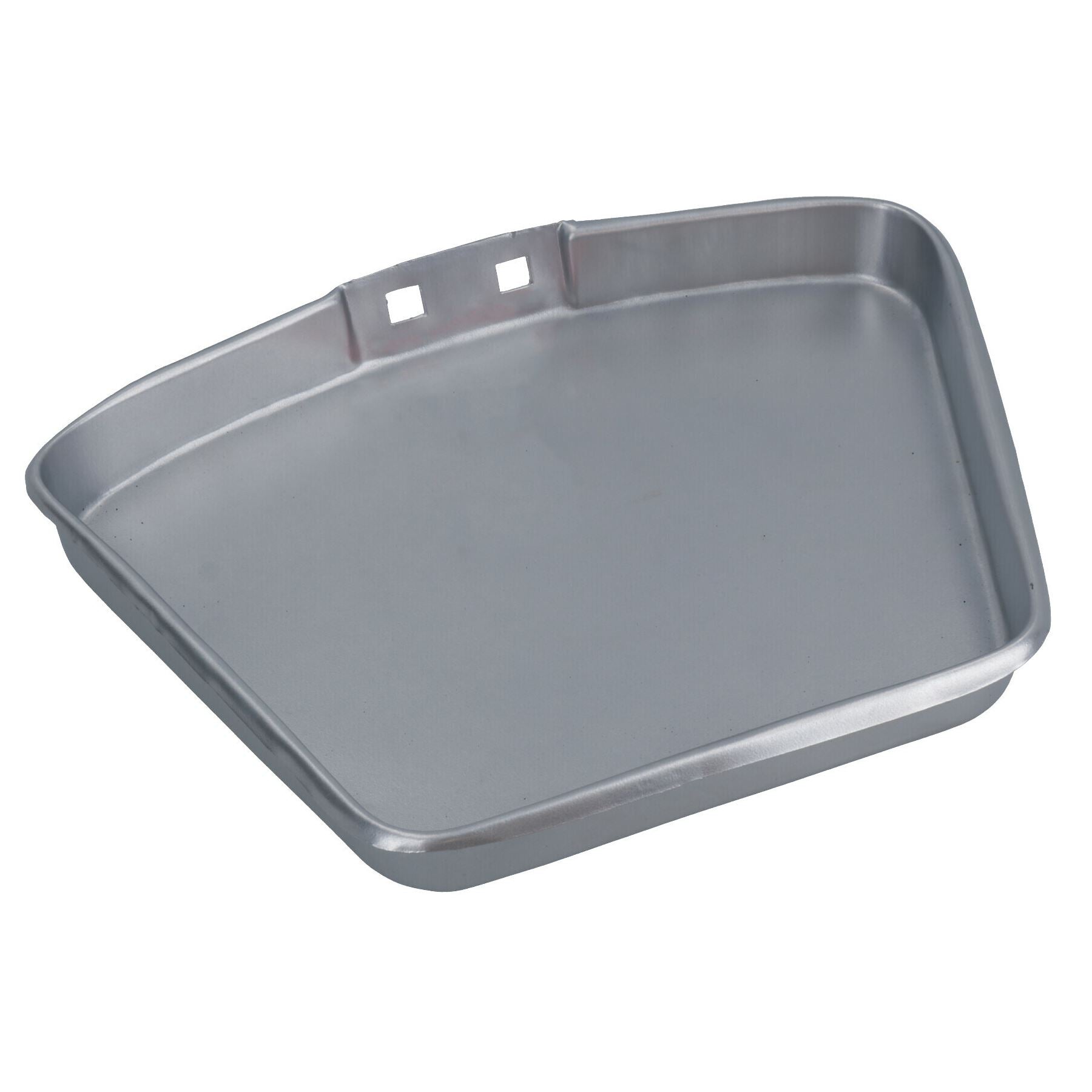 Aschenkasten aus verzinktem Metall, 27,9 cm, für 40,6 cm große Kamine und offene Kamine mit Griff