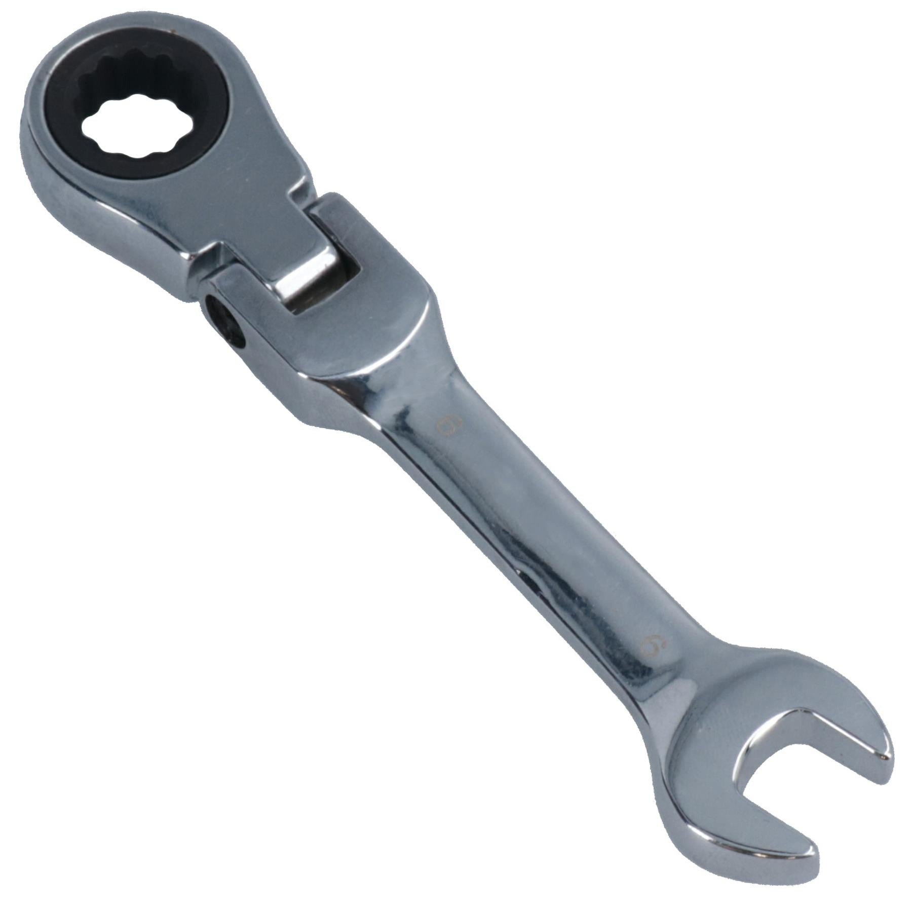 Jeu de clés mixtes à cliquet flexibles courtes métriques MM 8 mm – 19 mm