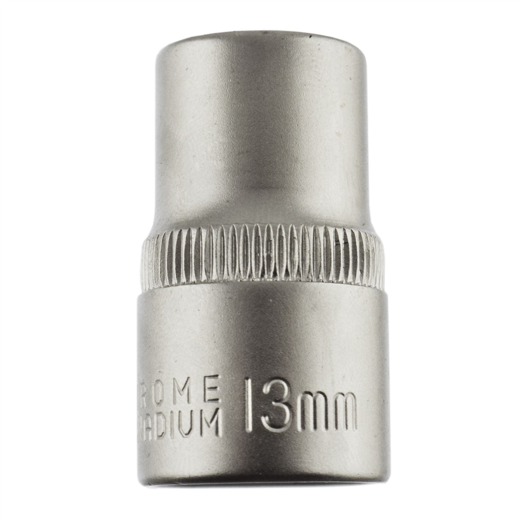 Douille à 6 pans 13 mm 1/2" Super Lock métrique peu profonde CRV à poignée moletée TE800