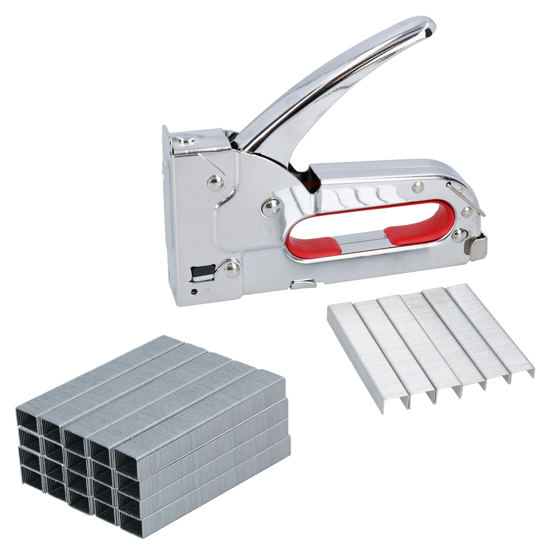 Heavy Duty Stapler Staple Gun For fabric Furniture Upholstery + 8mm Staples