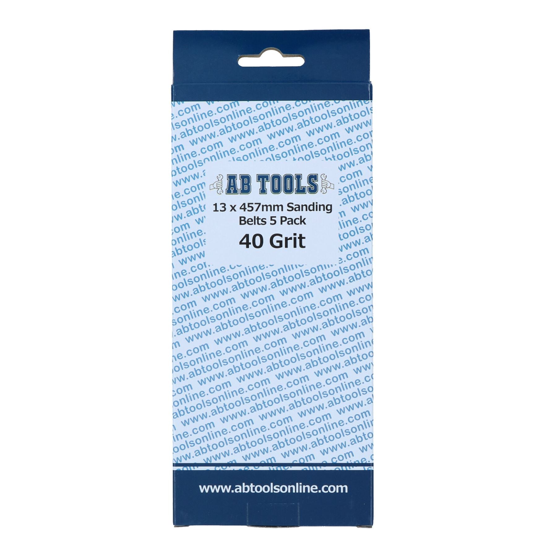 457 x 13 mm Courroie de ponçage abrasive pour ponceuse à main