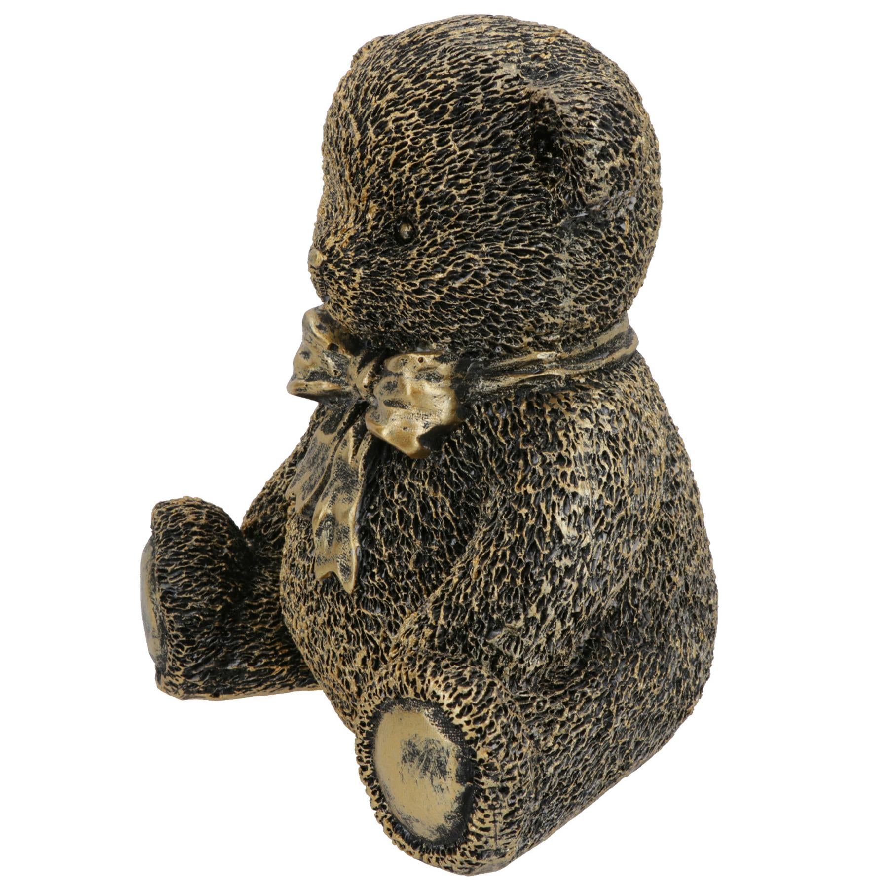 Teddy Bear Figurine Statue Ornament Resin Statue Sculpture Home Decor Gift