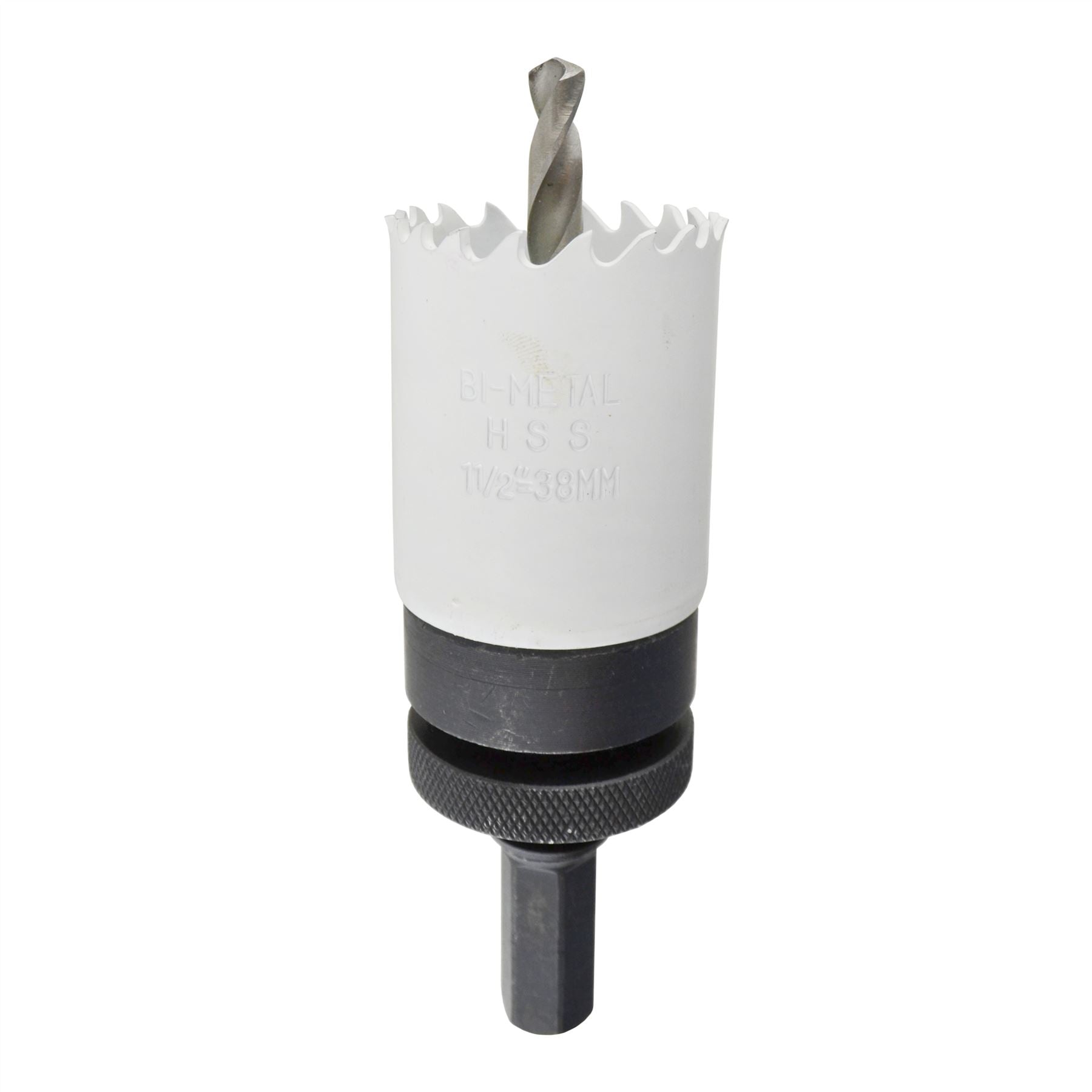 32 - 152 mm Lochsäge mit 1/2 Zoll Schaftbohrfutter, Fräser, Bimetall-Bohrer