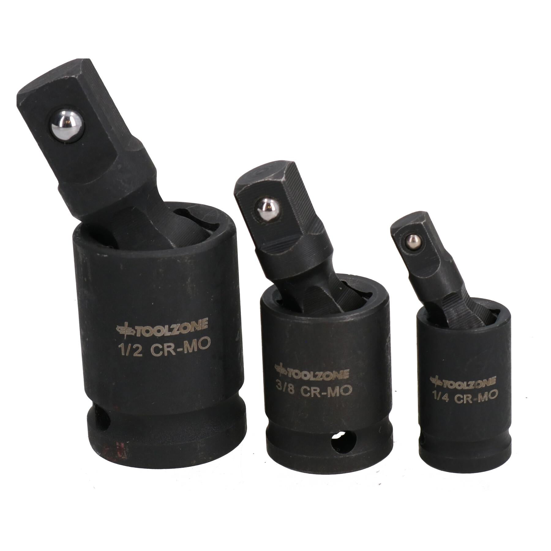 Rallonge de douille oscillante à impact universel UJ à entraînement 1/4", 3/8" et 1/2"