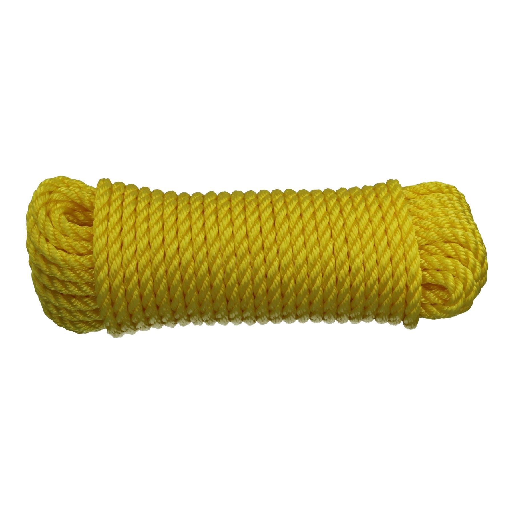 10 mm x 20 m Mehrzweck-Nutzseil aus Polypropylen mit hoher Sichtbarkeit