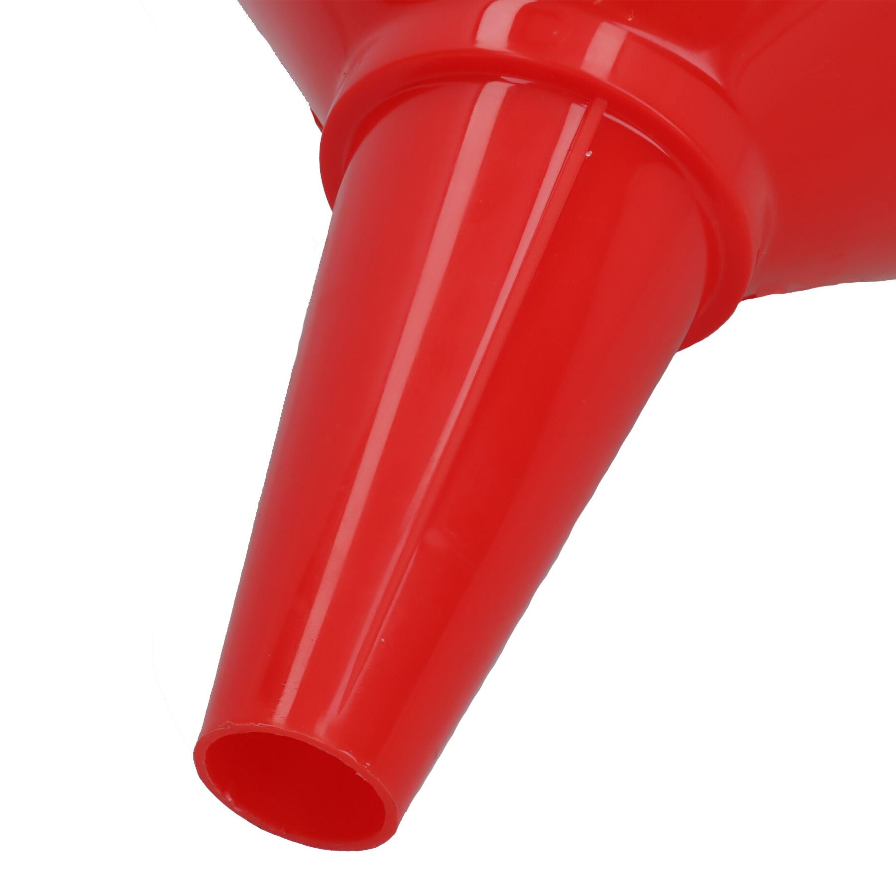 8in Extra Wide Plastic Fuel Liquid Funnel Pourer Fixed Wide Spout Petrol Diesel