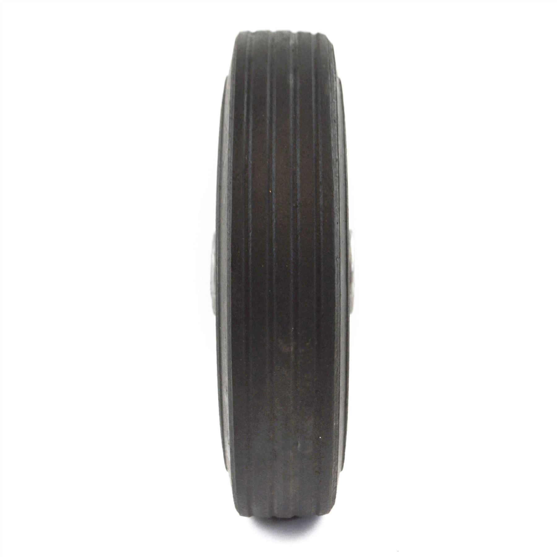 8" (200mm) Steel Replacement Jockey Wheel Tyre Tire Trailer 19mm Bore TE929