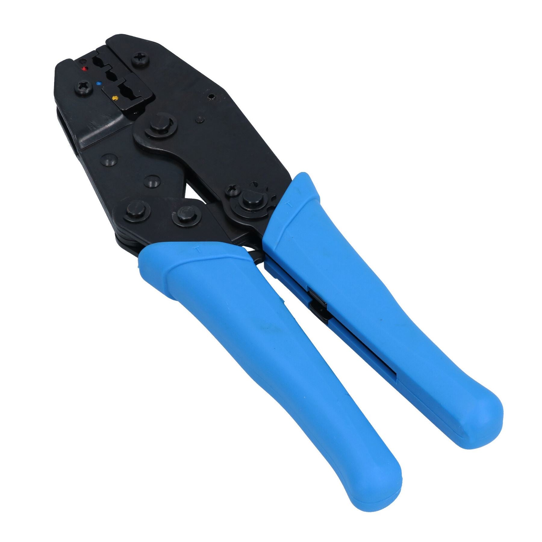 Ratschen-Crimpzange, Crimpzange für elektrische Crimps, Flachstecker, TE002