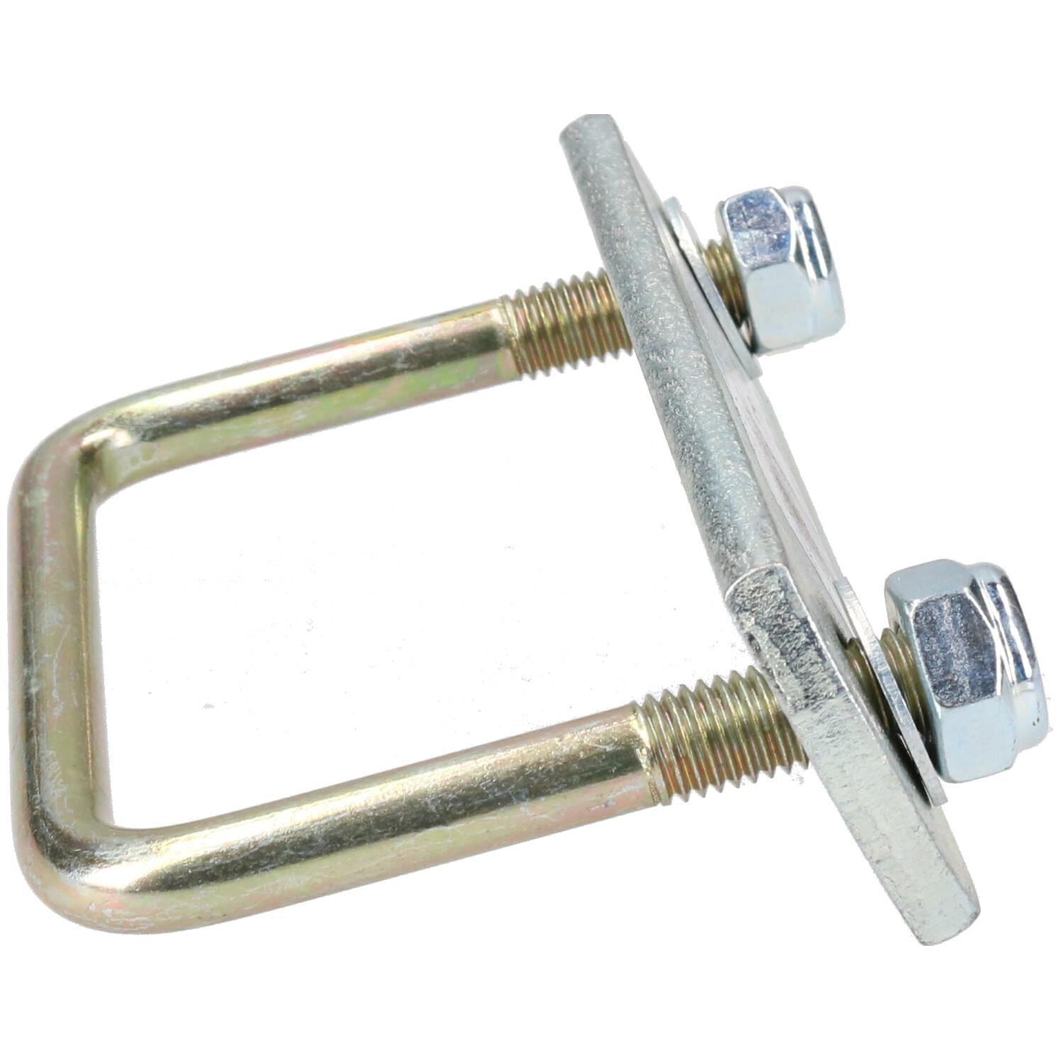 8er-Pack M10 80 mm x 75 mm U-Bolzen N-Bolzen mit Platten und Muttern HOCHZUG