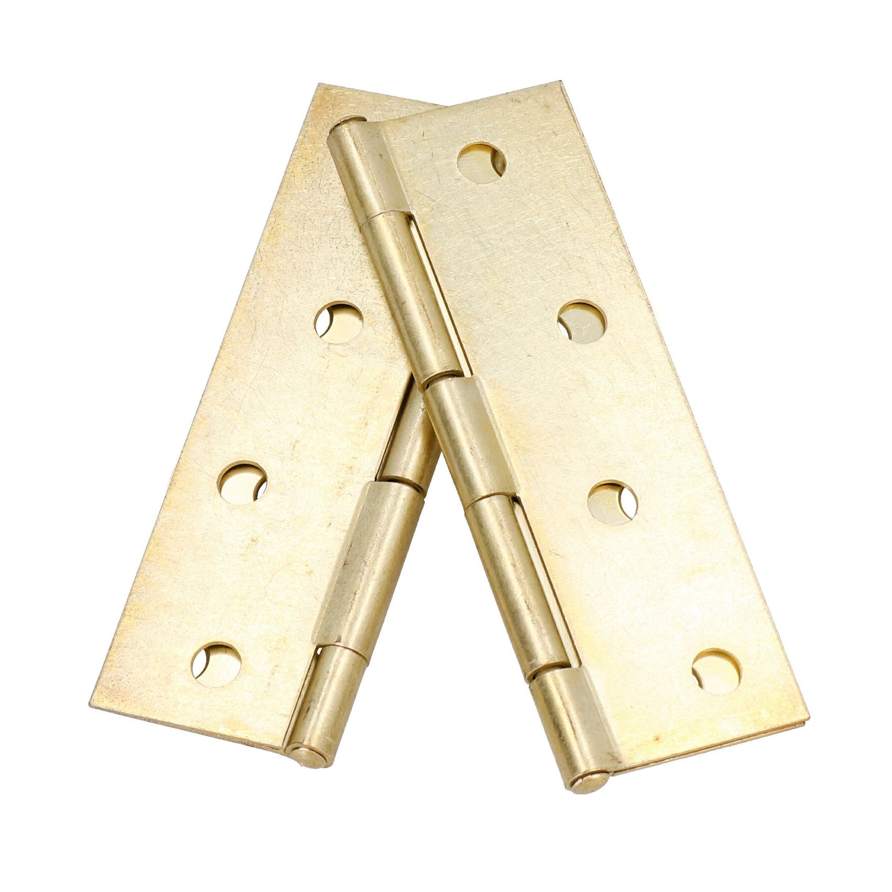 4" (100 mm) Messingbeschichtetes Stahltürscharnier für Schranktüren, Torscharniere