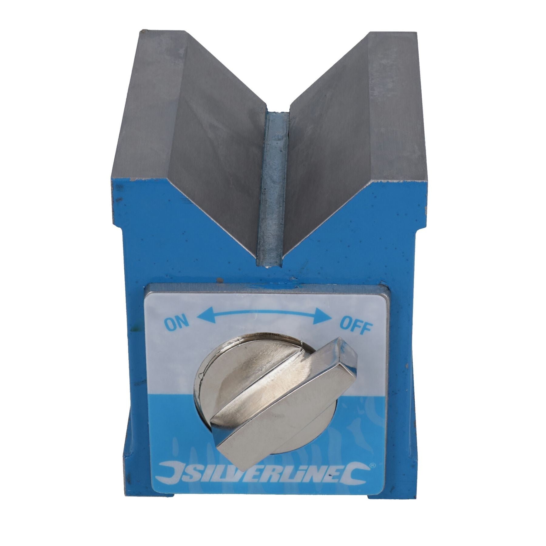 Pince de maintien magnétique en V pour embouts ronds, rectangulaires ou carrés Sil133