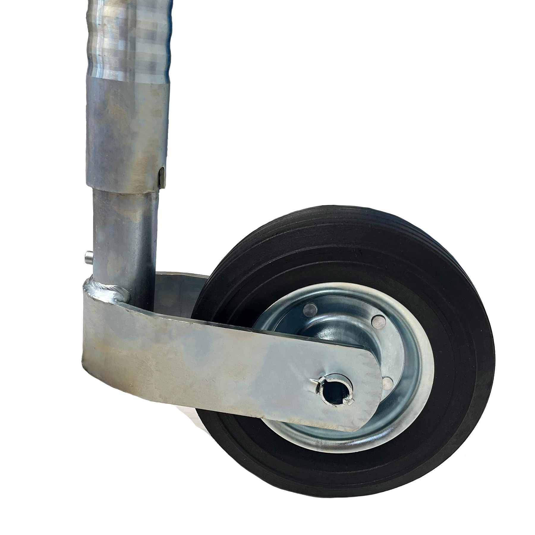 Roue jockey nervurée de 48 mm pour remorque SUPER HEAVY DUTY