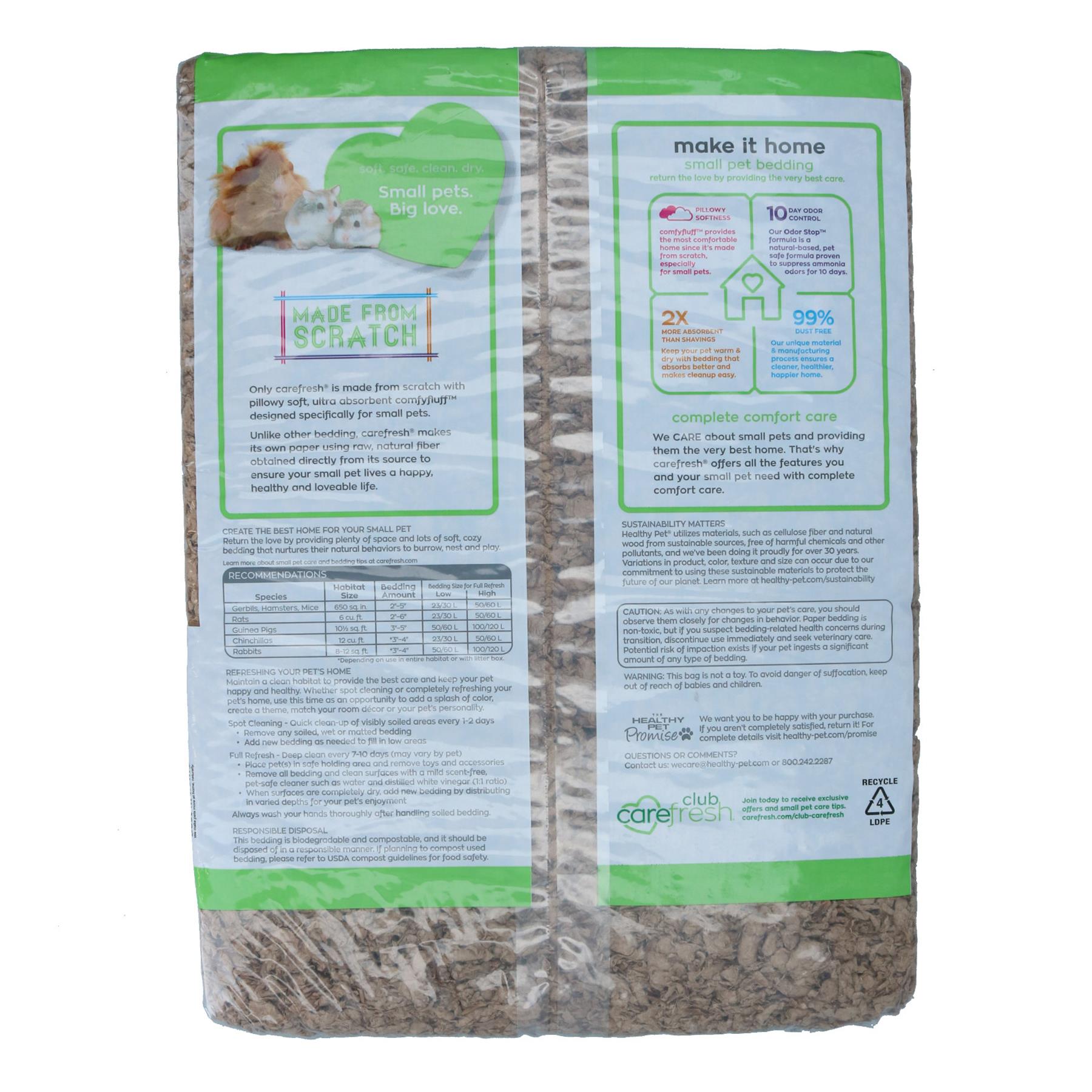 Natural 60L Quality Pet Small Animal Bedding Cage Bedding 99% Dust Free
